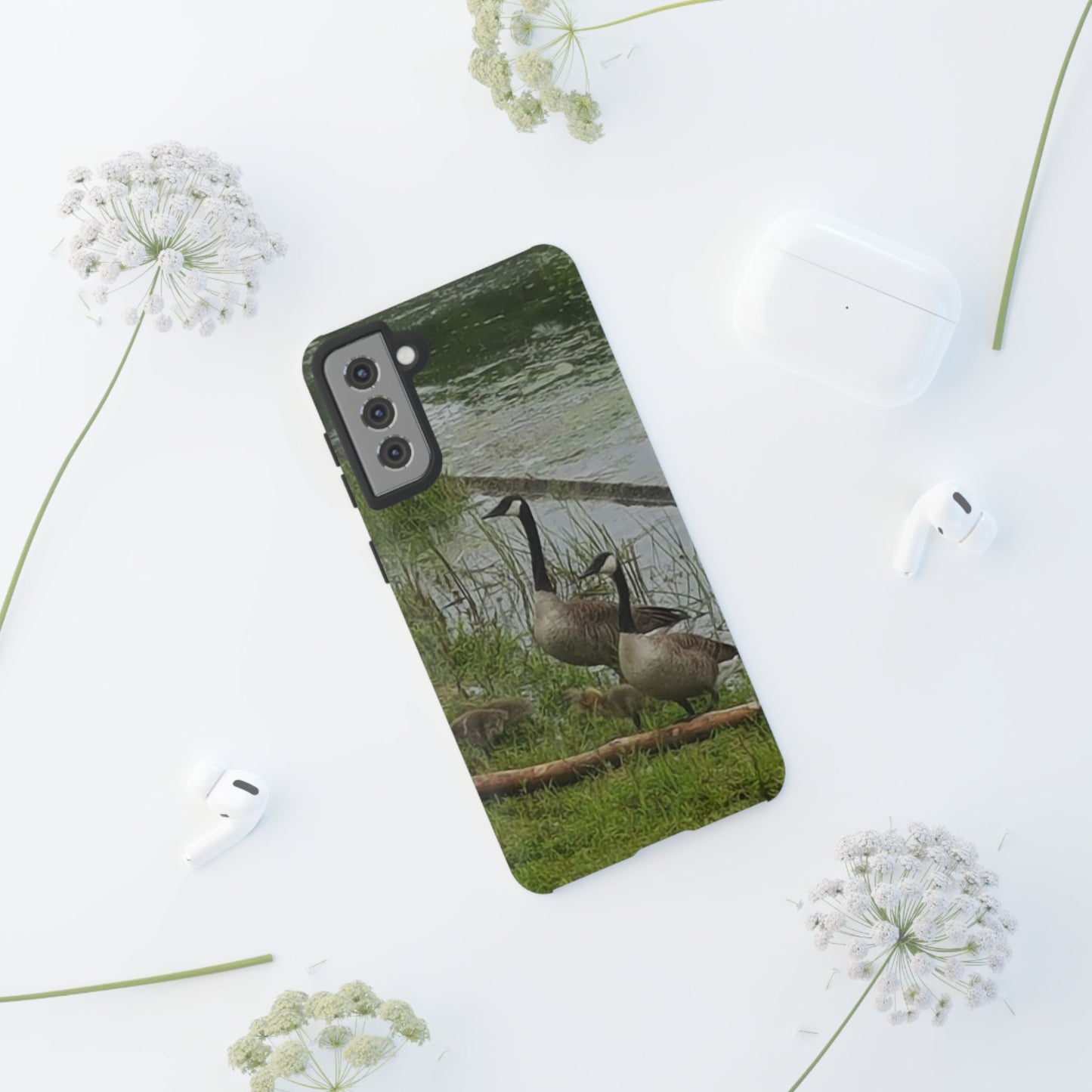 Phone Case - Geese Family Nature-Inspired