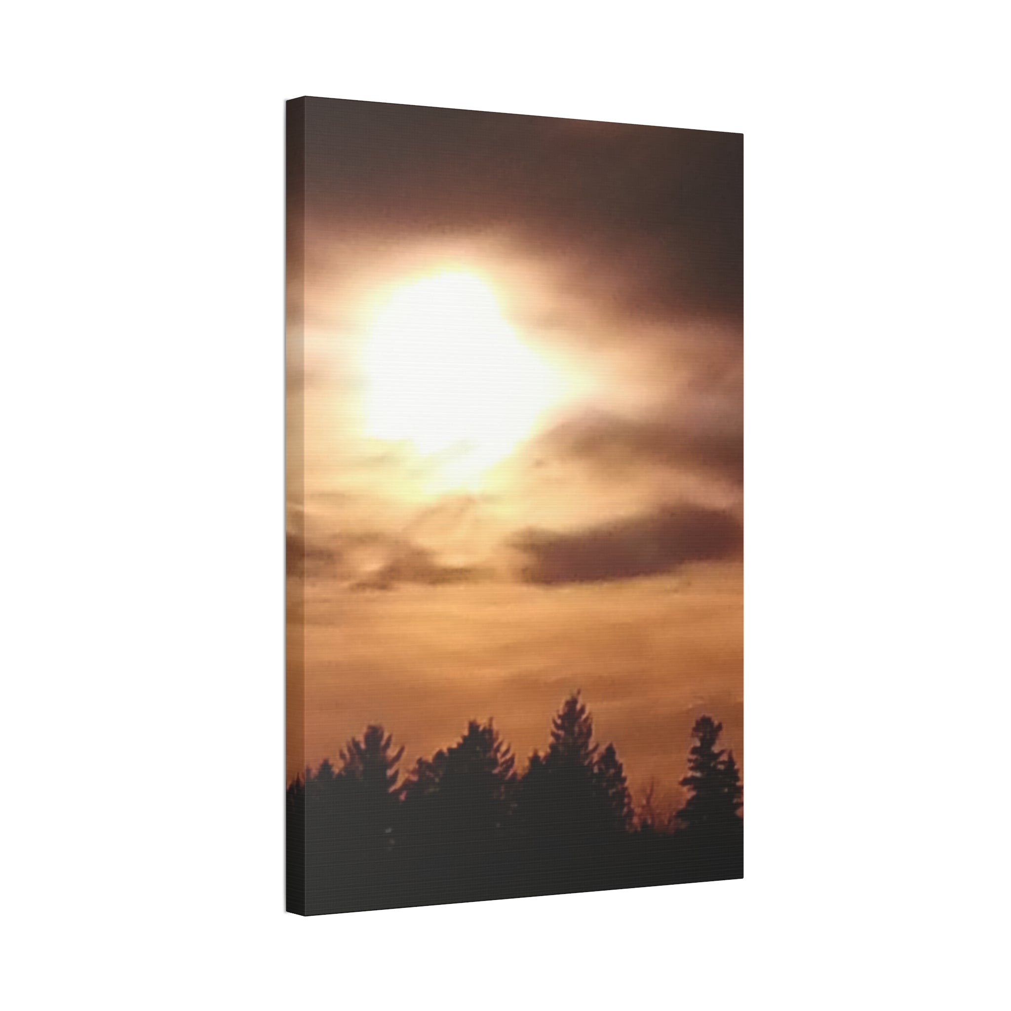 Eternal Glow | Golden Hour Skyline Wall Art | The Rooted Collection