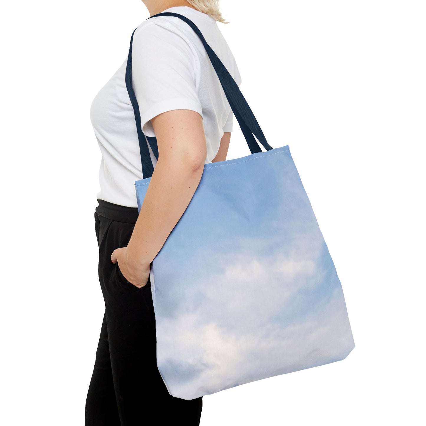 Tote Bag -Cloudy Sky - Perfect for Everyday Use and Relaxing Outings