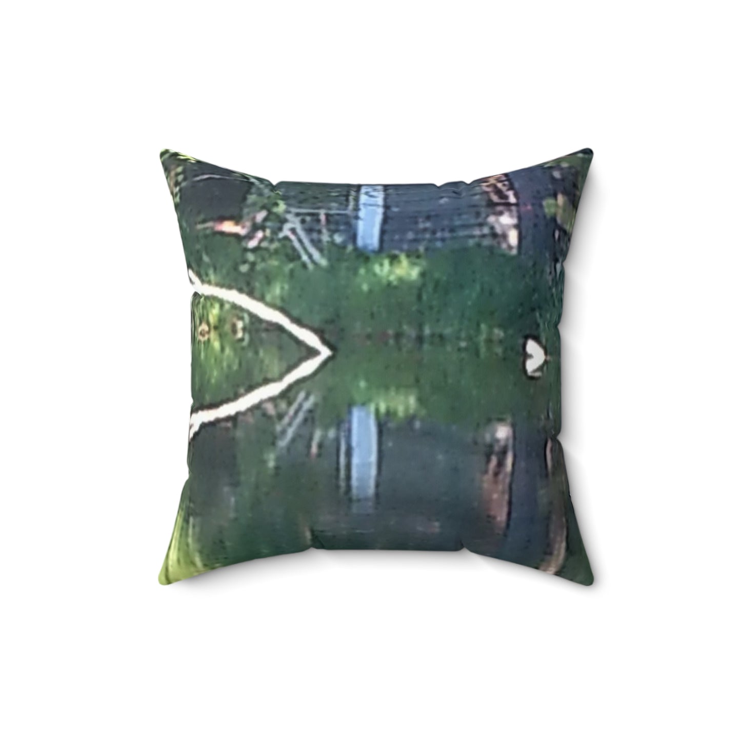 Pillow Nature-Inspired  - Lake reflections - Perfect for Home Décor and Relaxation