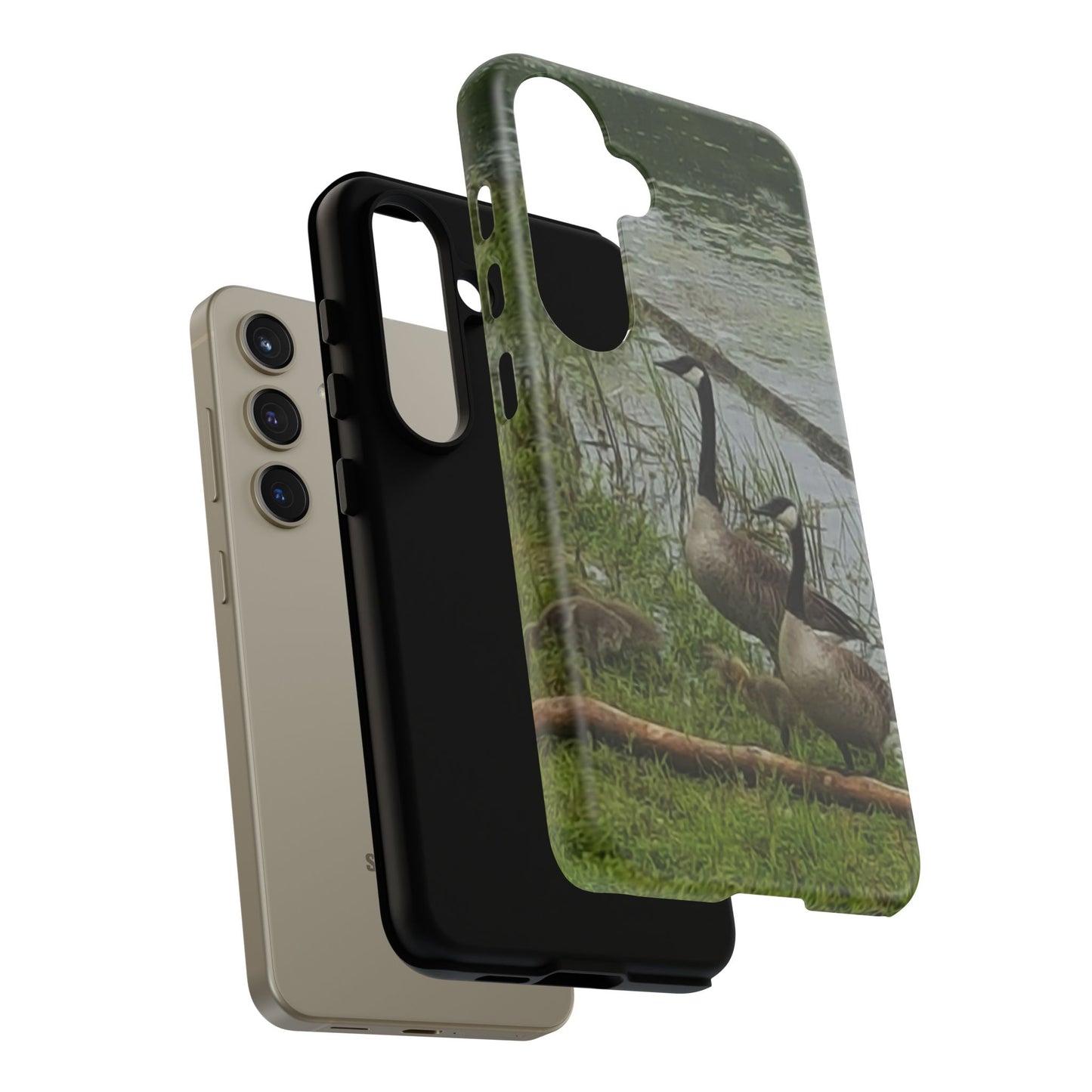 Phone Case - Geese Family Nature-Inspired