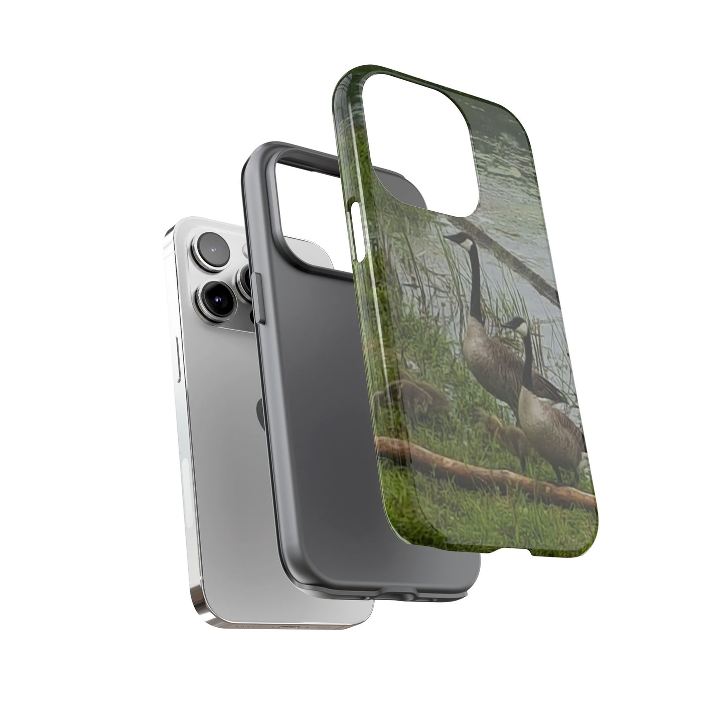 Phone Case - Geese Family Nature-Inspired