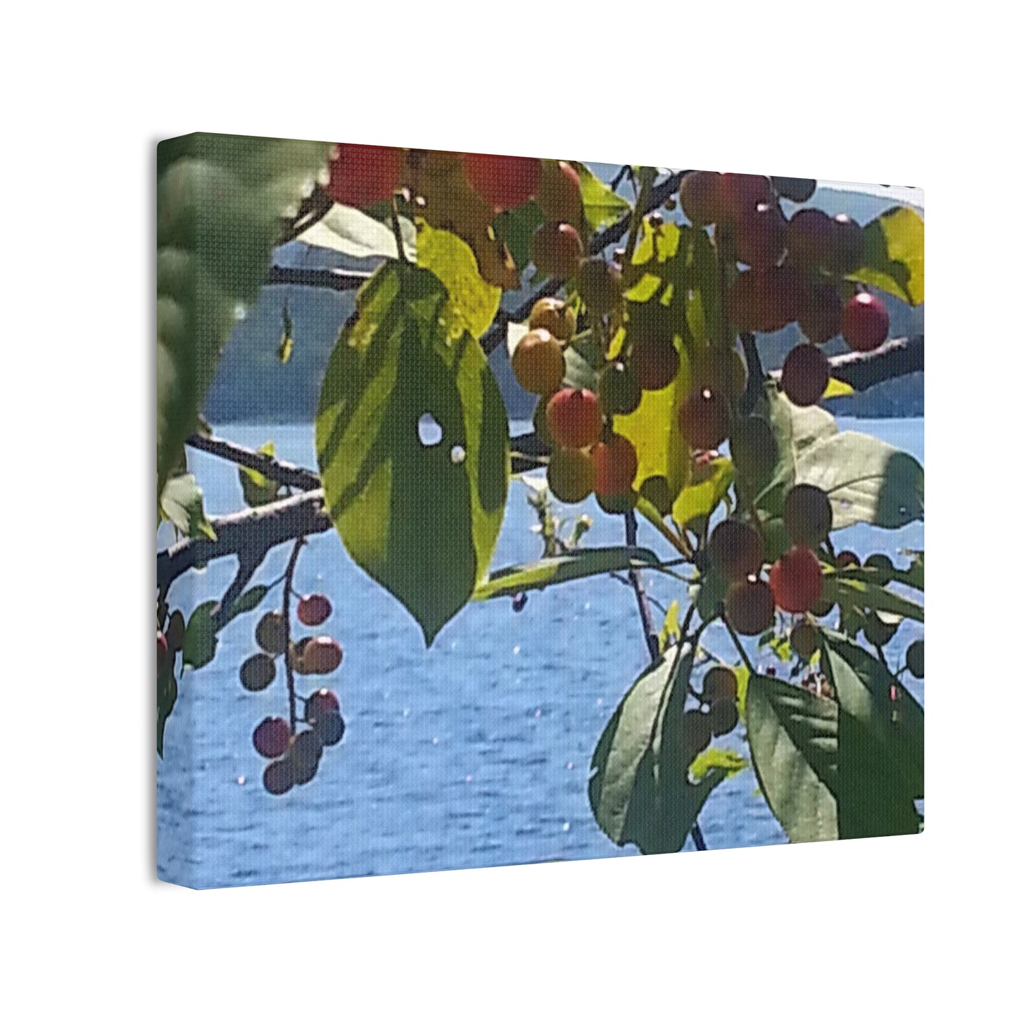 Canvas Art  Nature-Inspired - Scenic Berry Branch