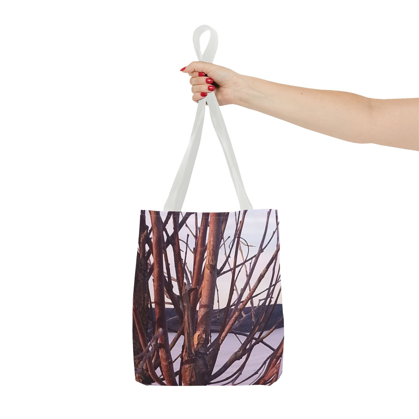 Tote Bag - Nature-Inspired  - Tree Branch Design