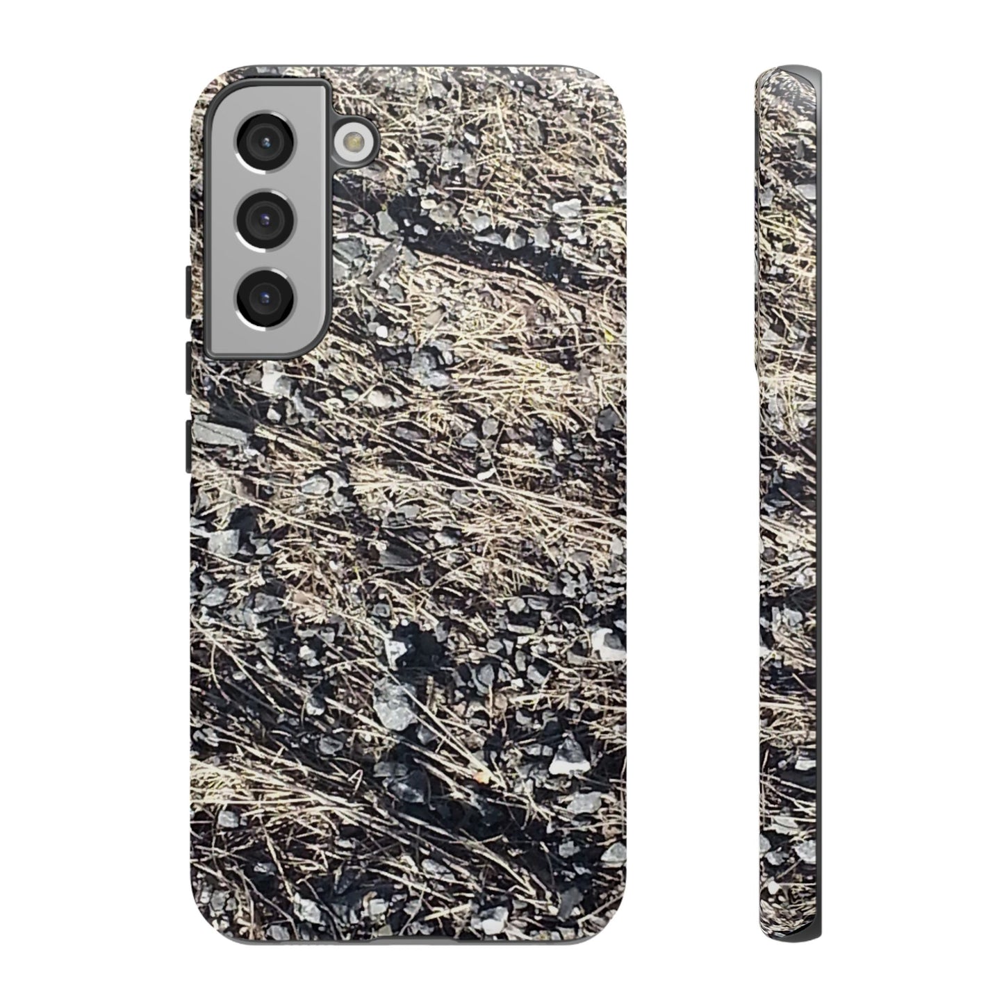 Phone Case -  Nature-Inspired Stone Bed Design for Outdoor Enthusiasts