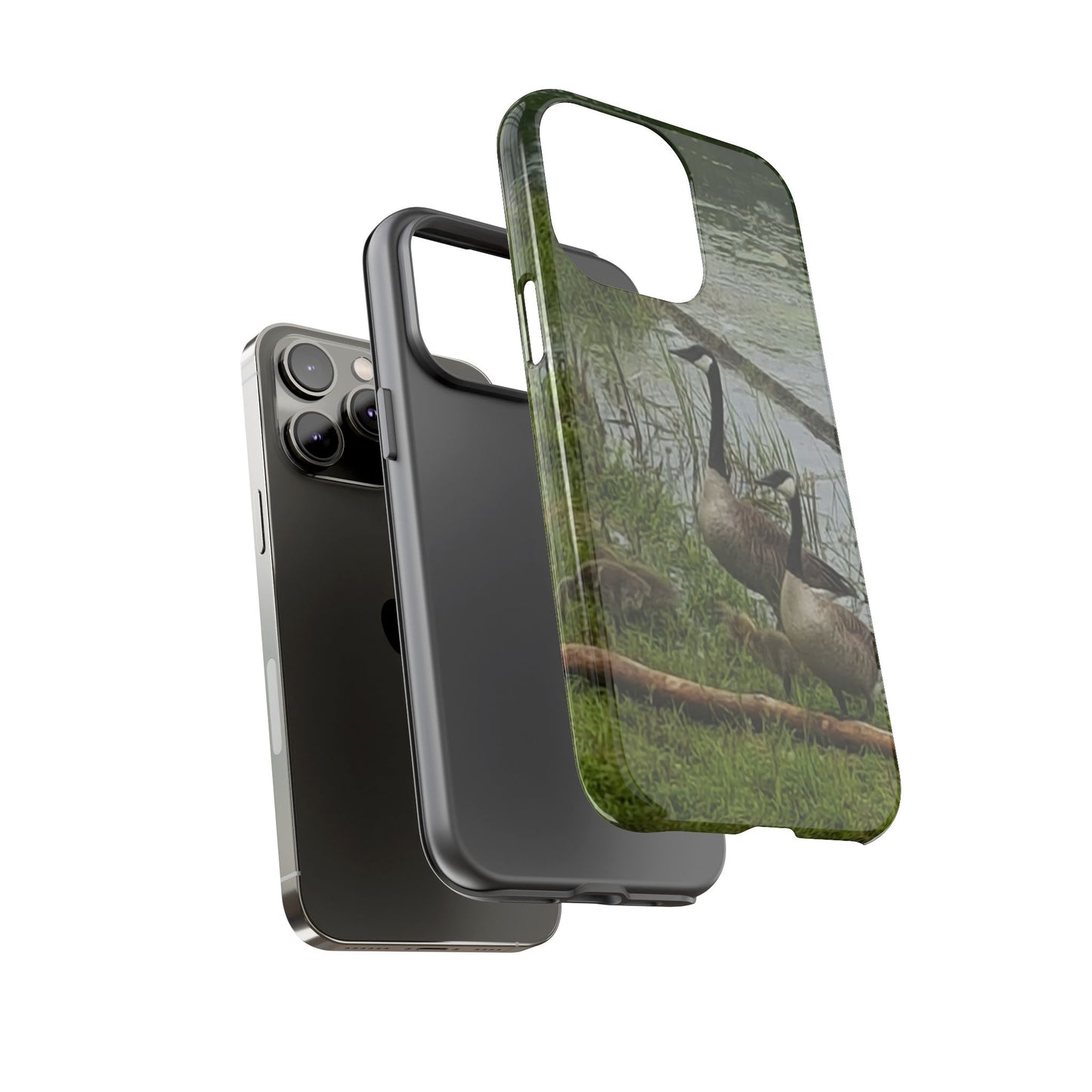 Phone Case - Geese Family Nature-Inspired