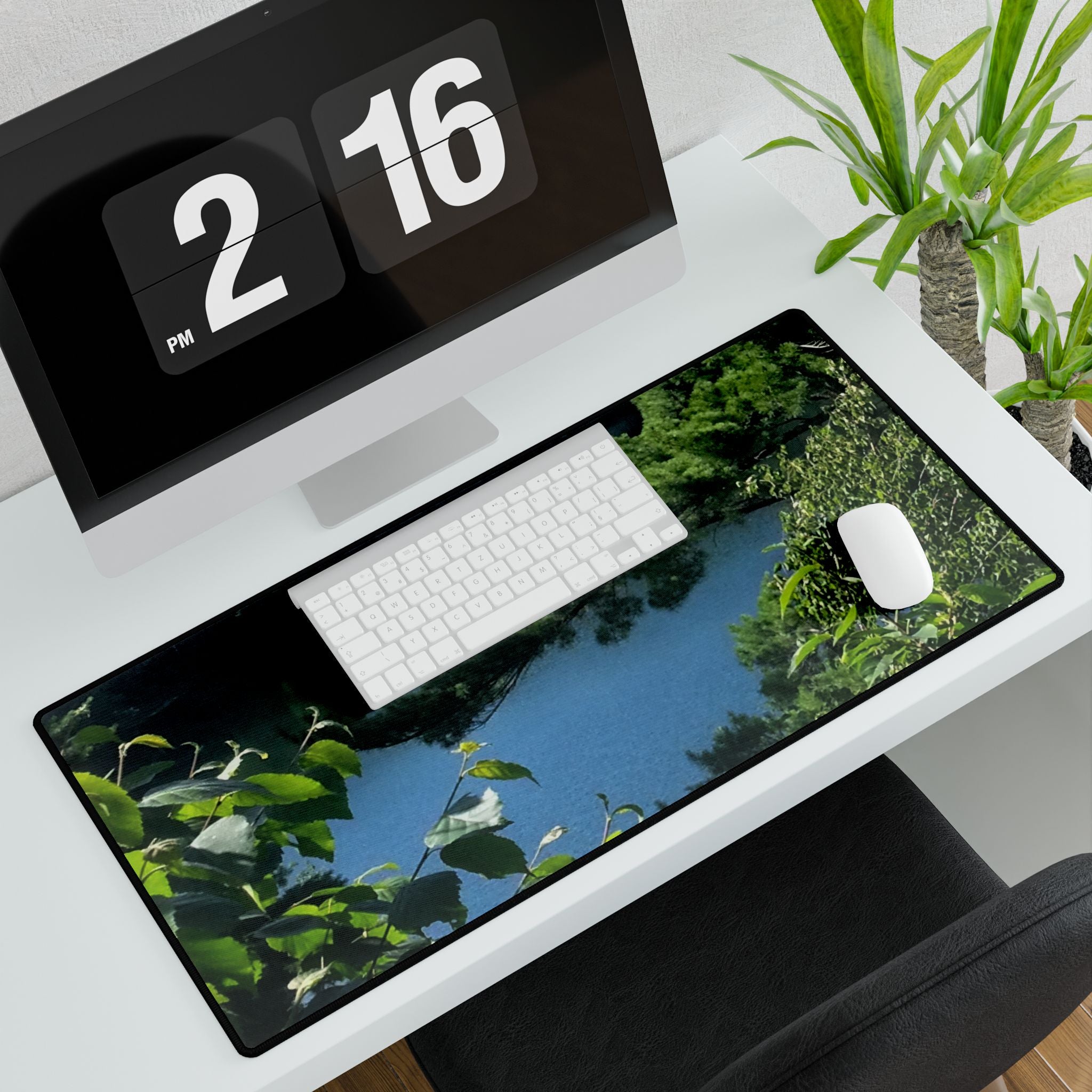 Steady Stream | Winding Riverbend Desk Mat | The Nurture Collection