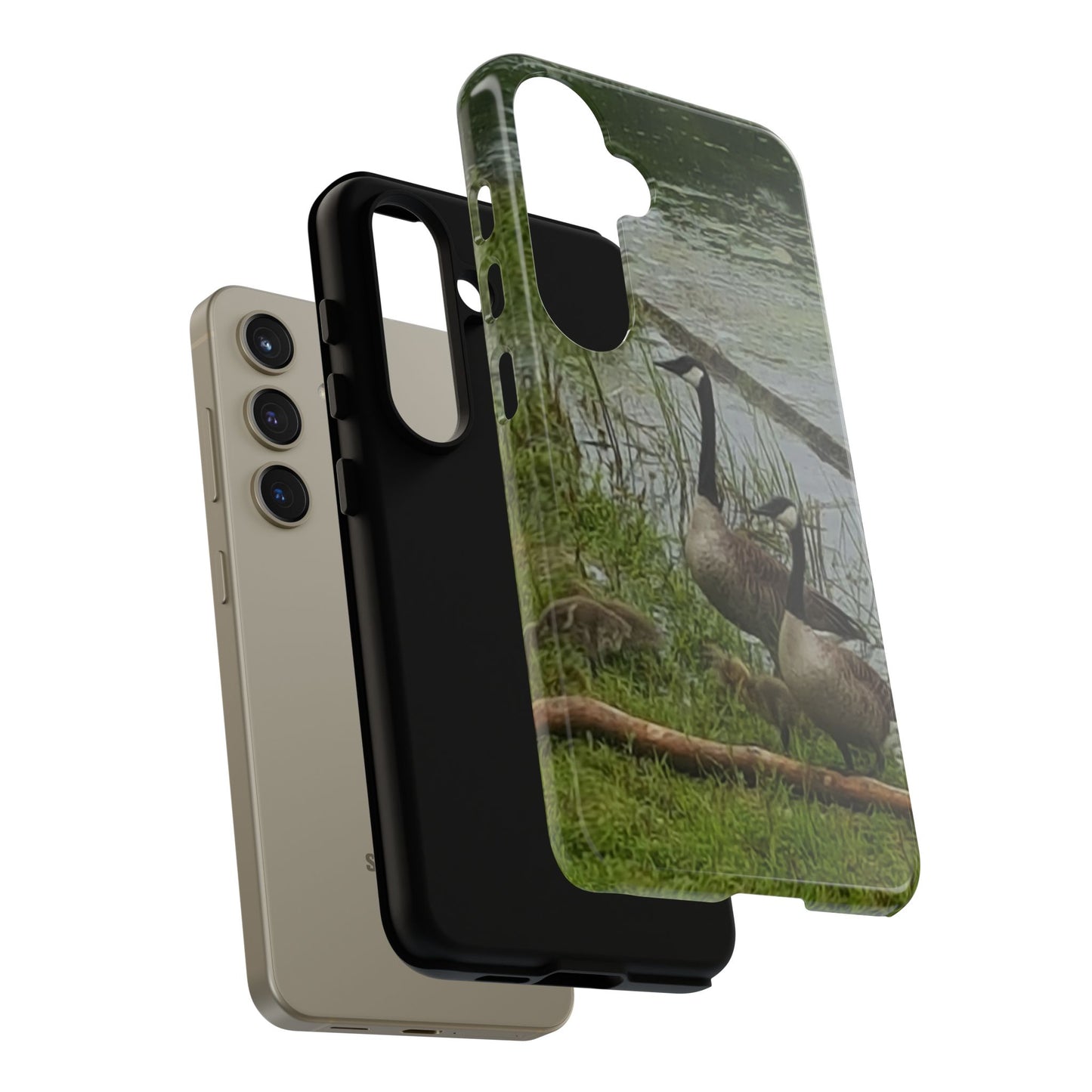 Phone Case - Geese Family Nature-Inspired