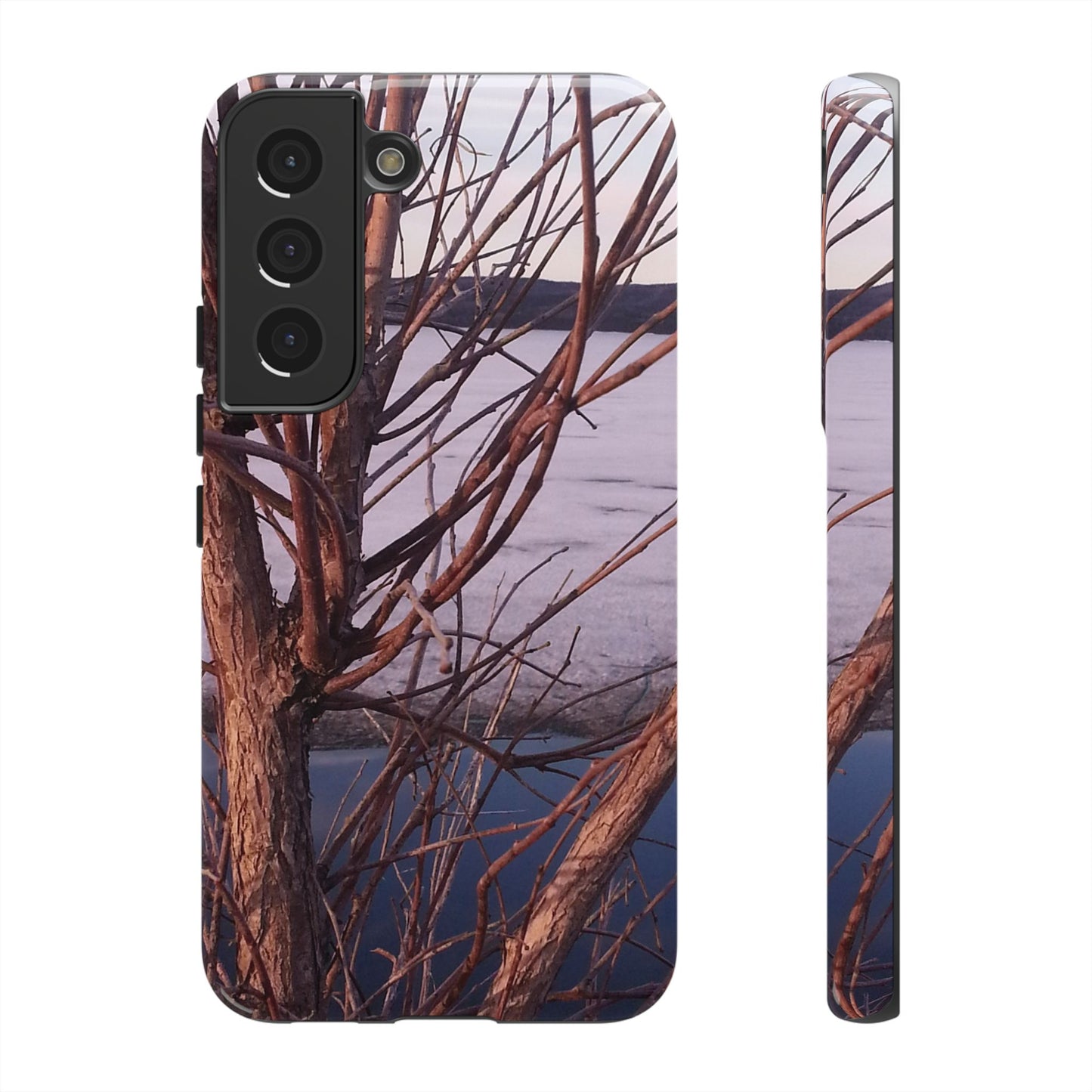 Phone Case - Nature-Inspired Winter Tree Design