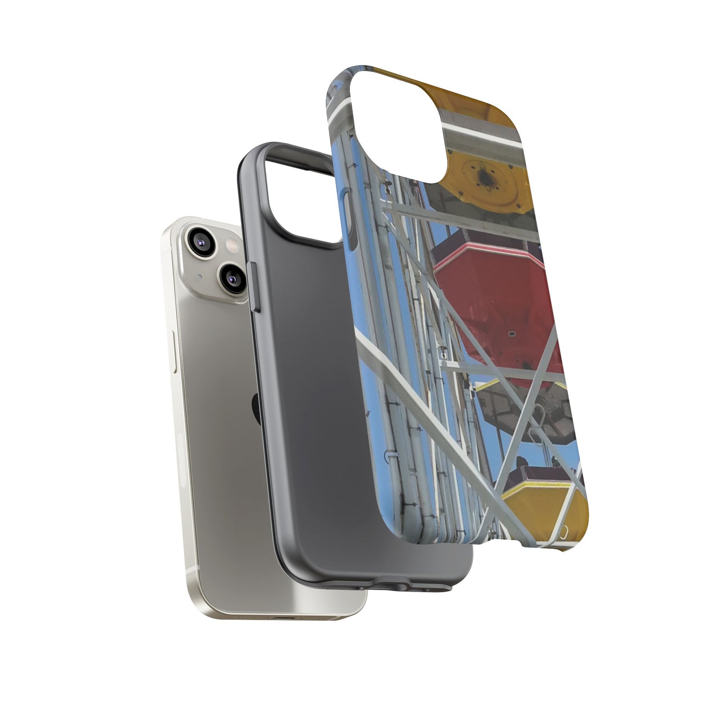 Phone Case Colorful Ferris Wheel  - Fun & Durable