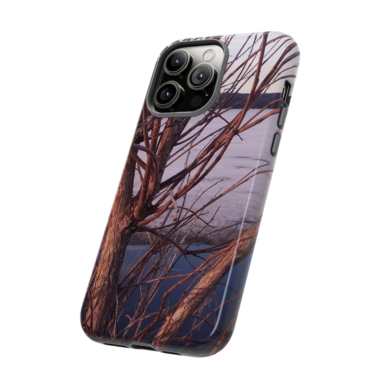 Phone Case - Nature-Inspired Winter Tree Design