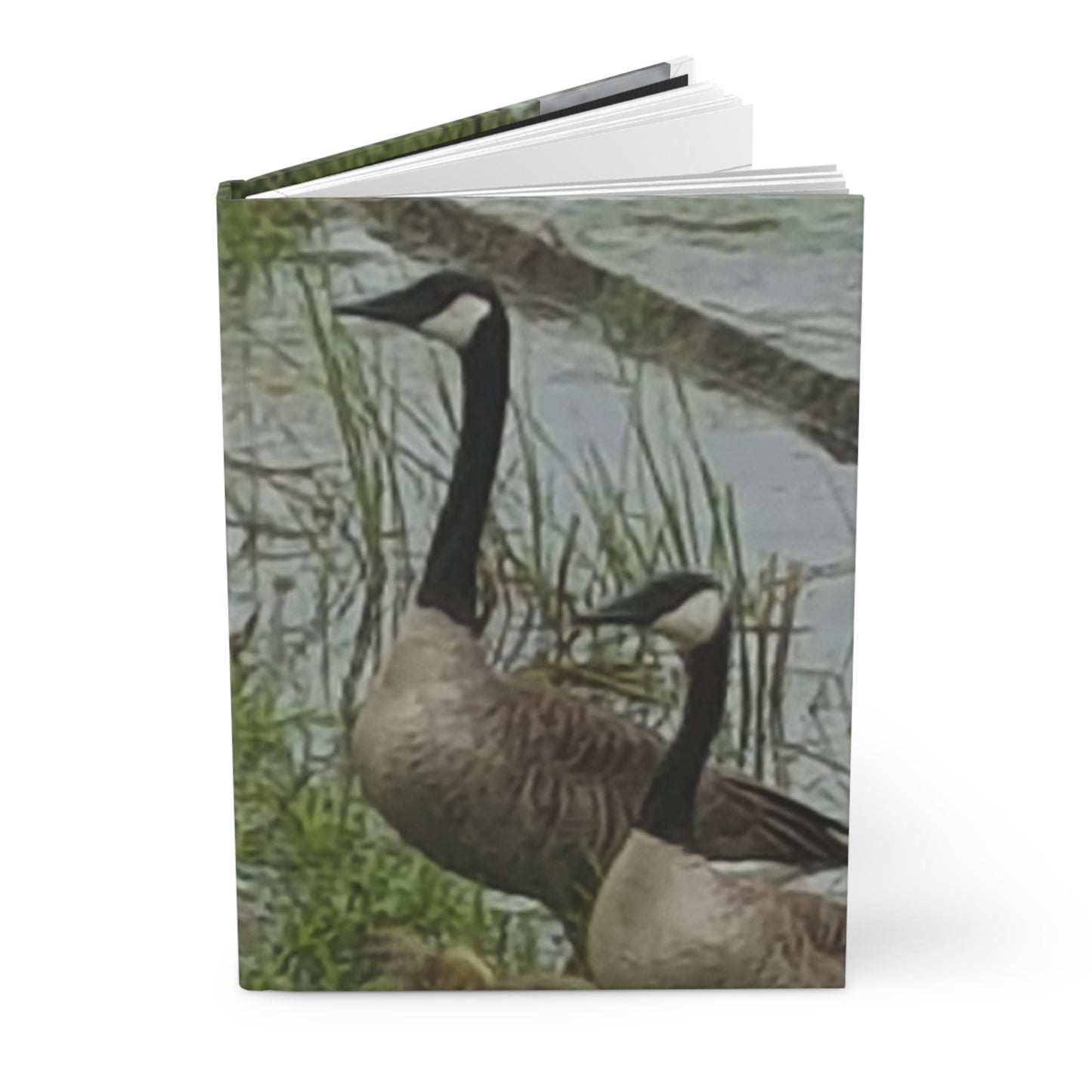 Hardcover Journal Nature-Inspired - Geese Design