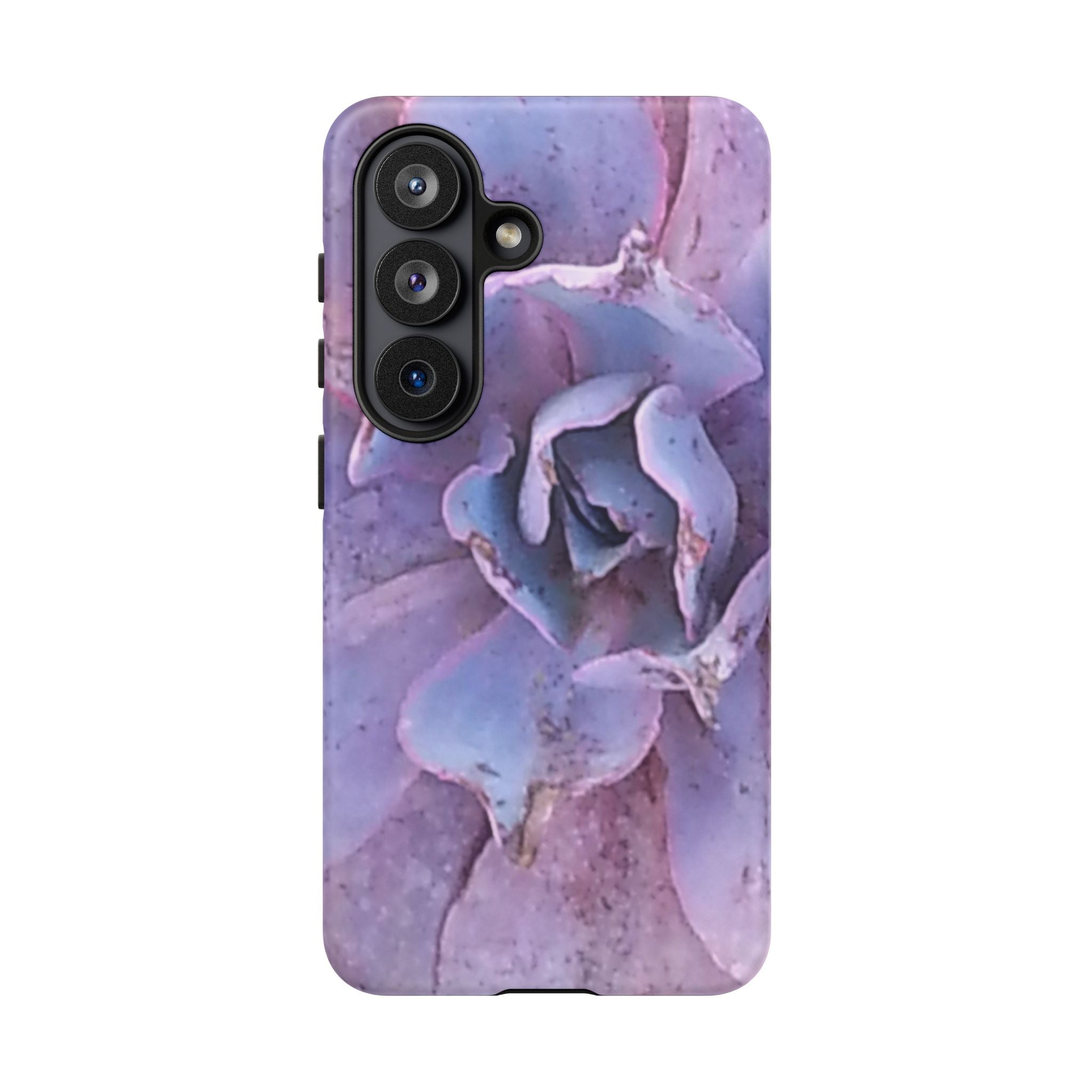 Violet Resilience | Purple Succulent Botanical Phone Case | The Rooted Collection