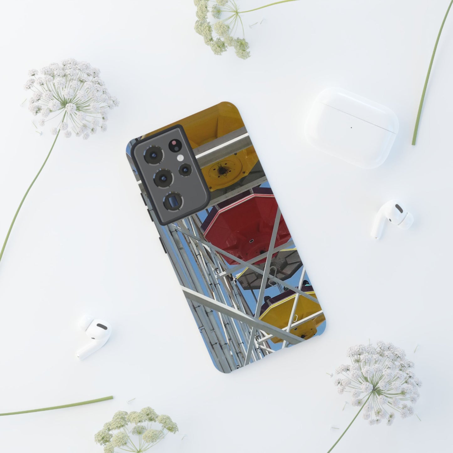 Phone Case Colorful Ferris Wheel  - Fun & Durable