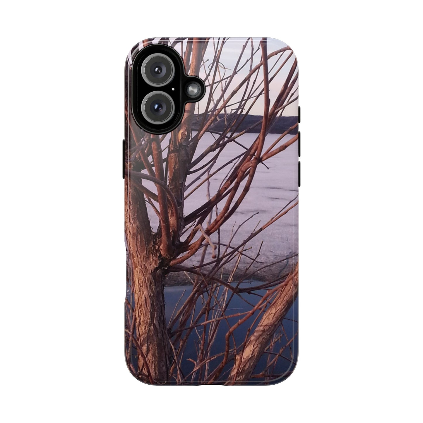 Phone Case - Nature-Inspired Winter Tree Design