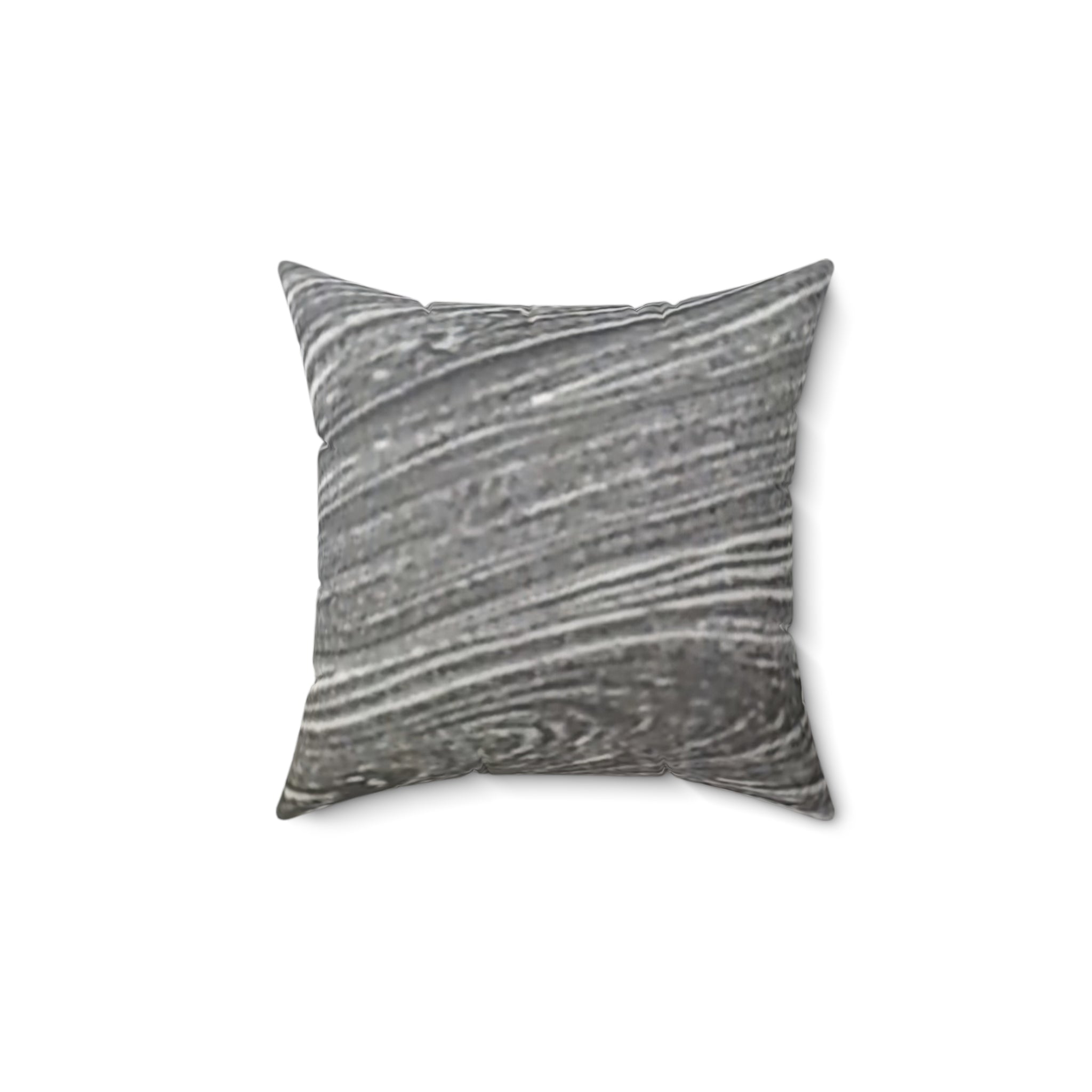 Grounded Comfort | Charcoal Marbled Pillow | The Inspiration Collection