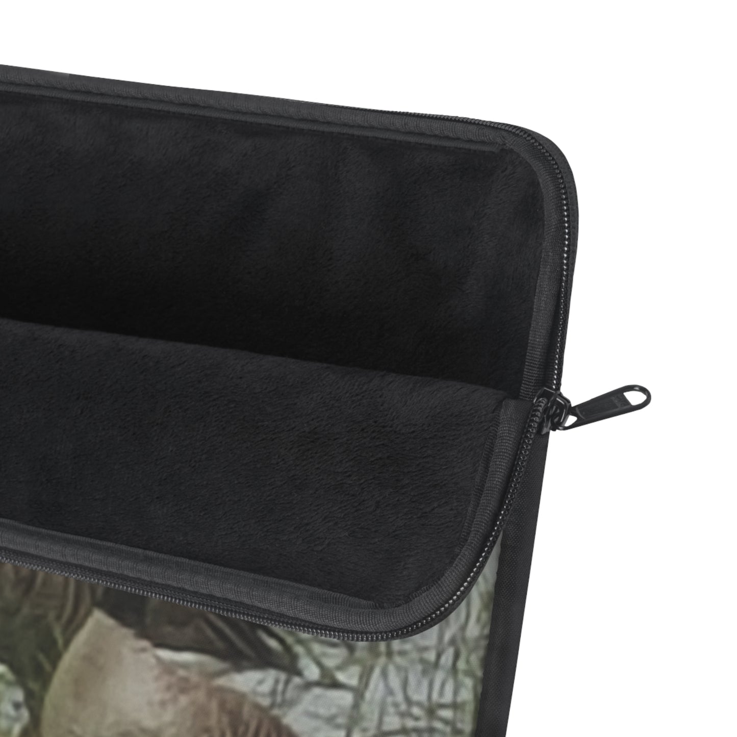 Laptop Sleeve - Nature-inspired Photo of a Geese Family