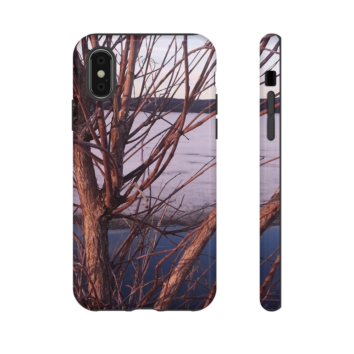 Phone Case - Nature-Inspired Winter Tree Design