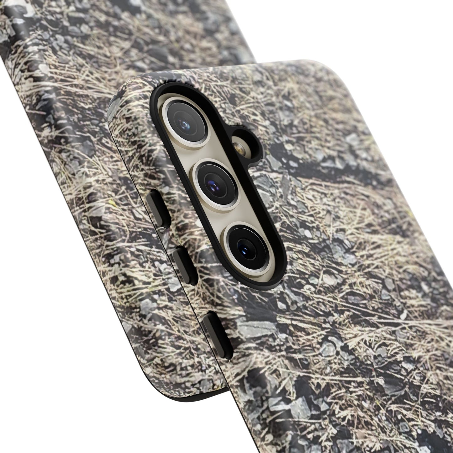 Phone Case -  Nature-Inspired Stone Bed Design for Outdoor Enthusiasts