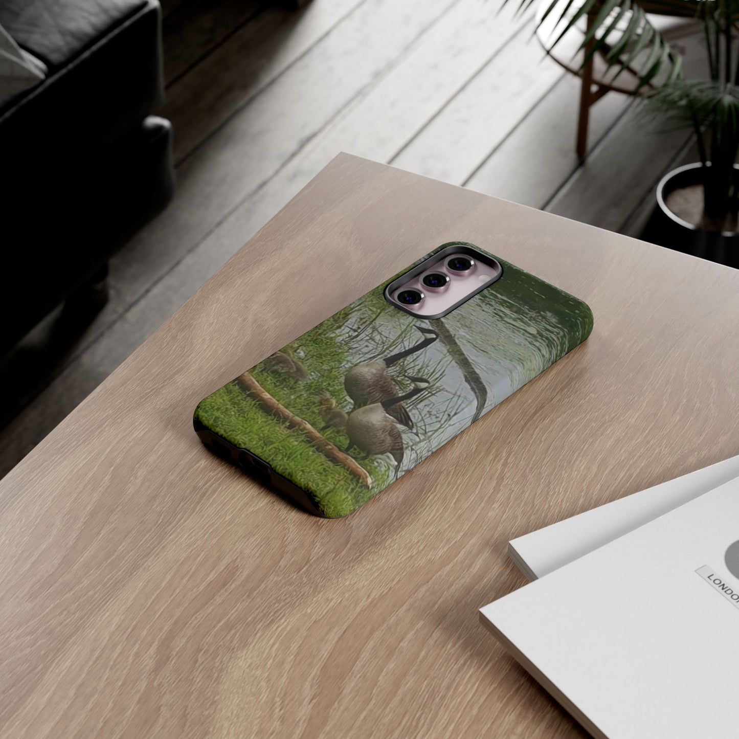 Phone Case - Geese Family Nature-Inspired