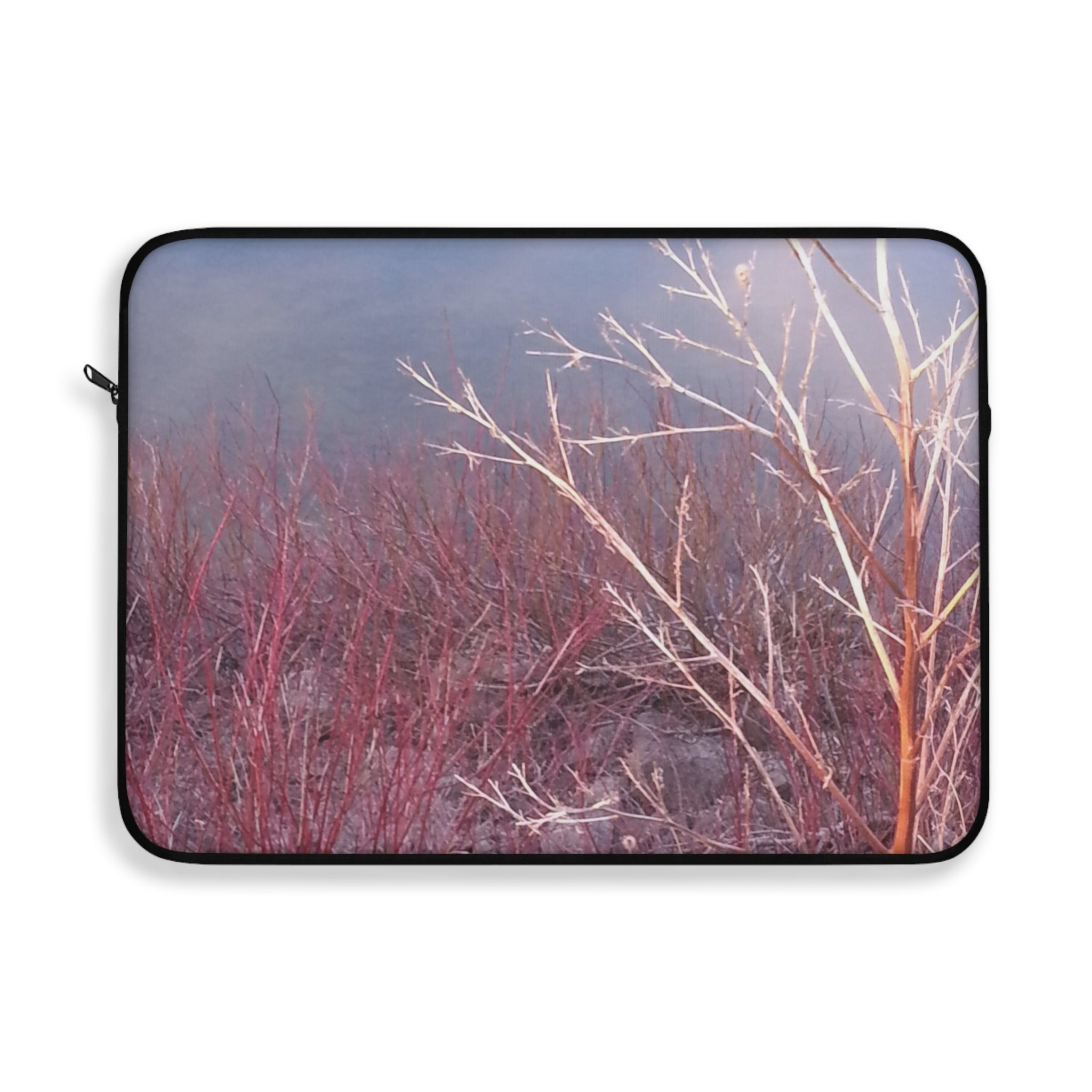 Geometric Botanical | Russet Shrubbery Maze Laptop Sleeve | The Inspiration Collection