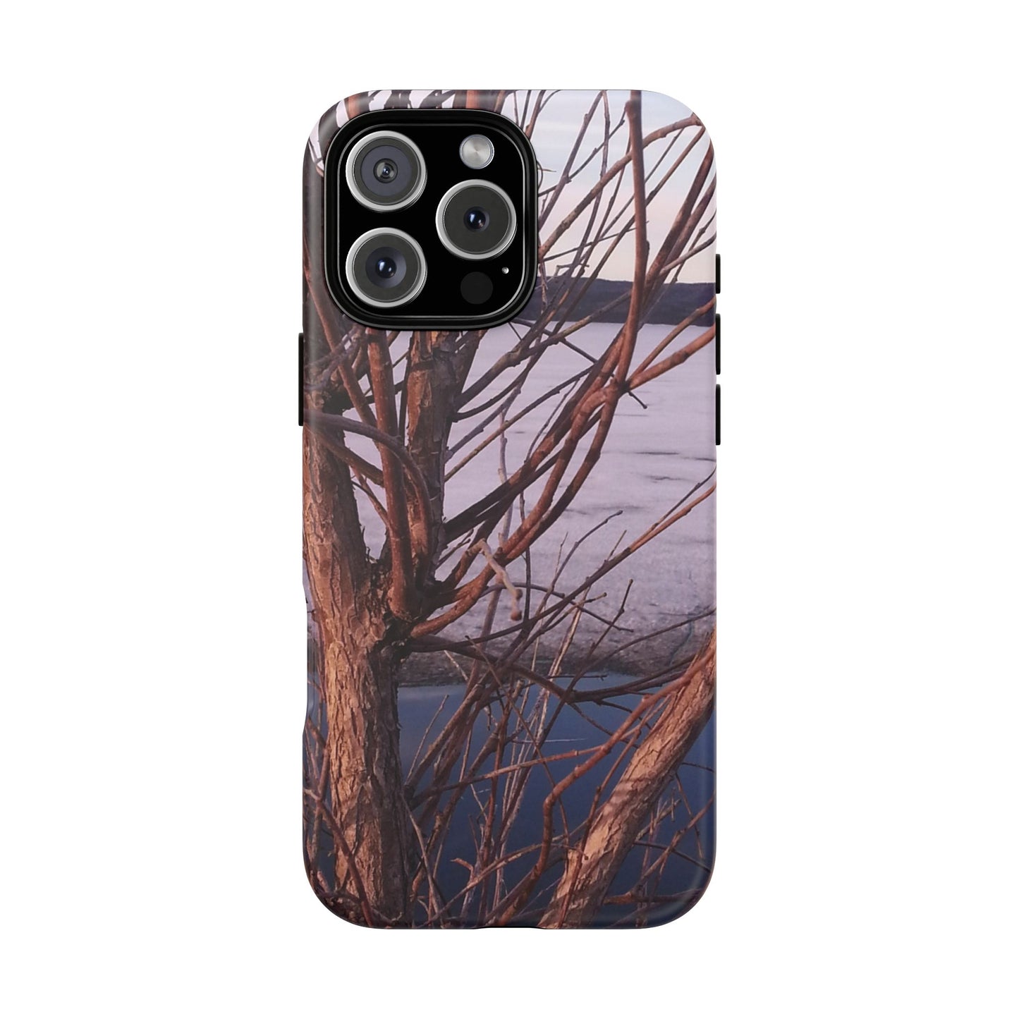 Phone Case - Nature-Inspired Winter Tree Design