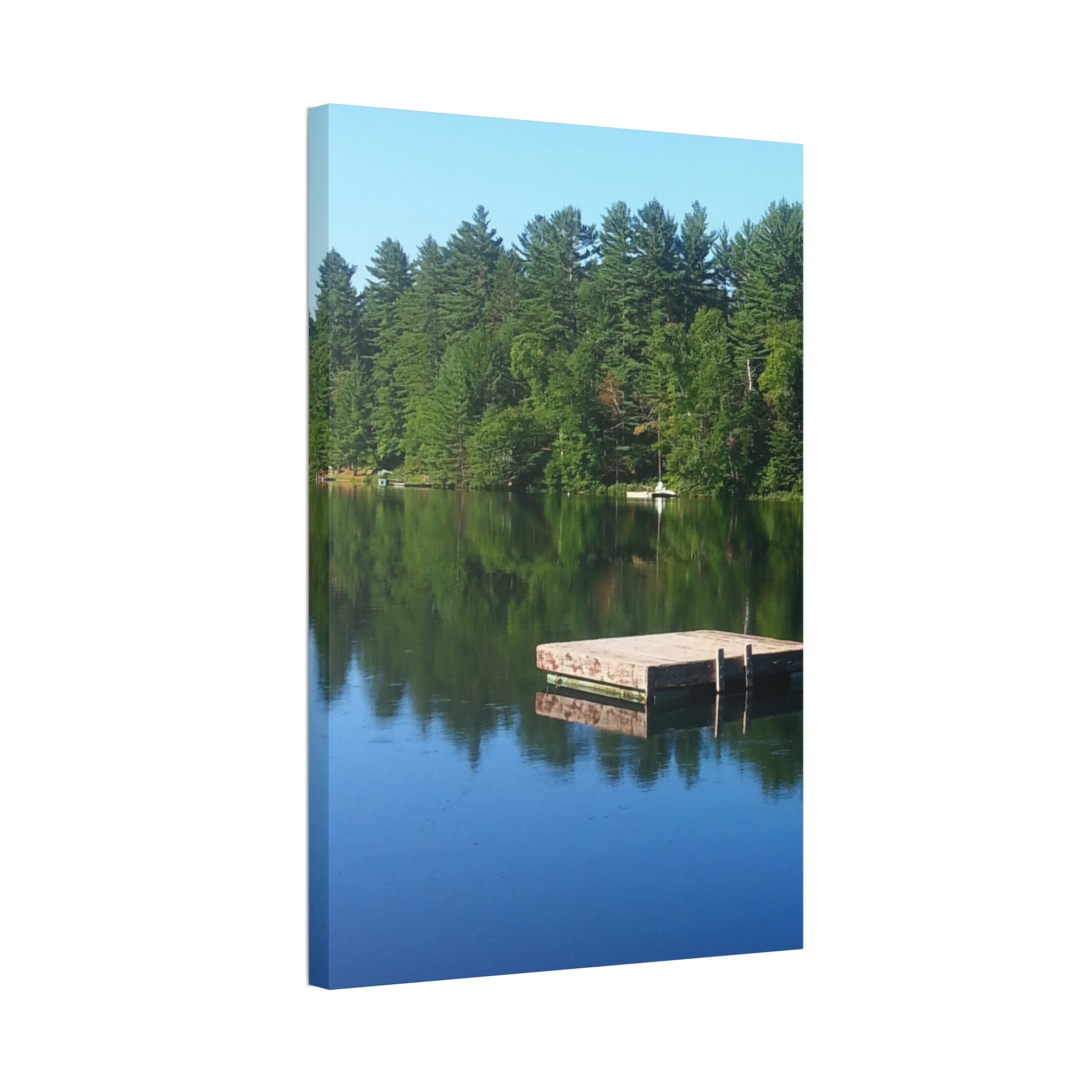 Quiet Moorings | Stillwater Vista Landscape Wall Art| The Nurture Collection