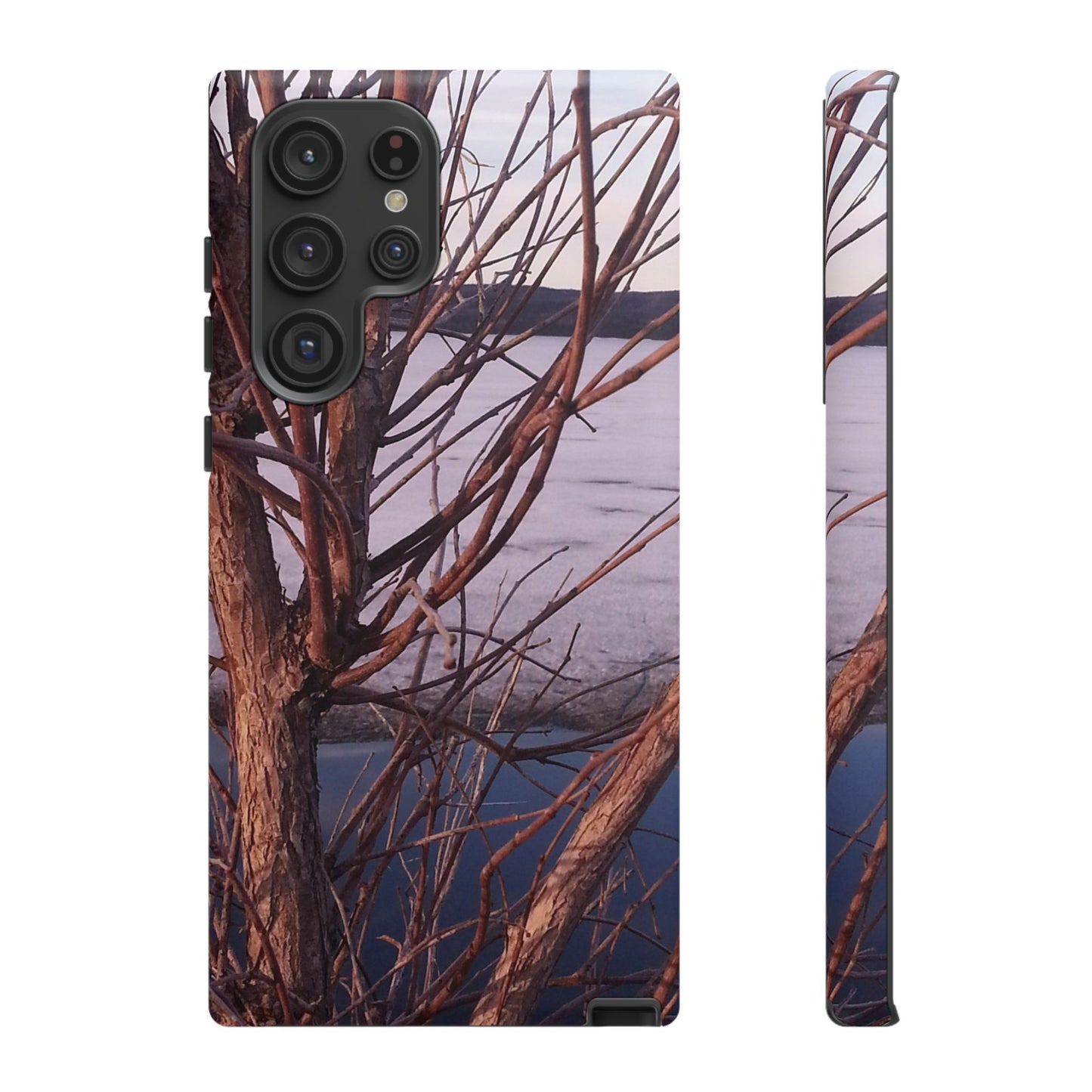 Phone Case - Nature-Inspired Winter Tree Design