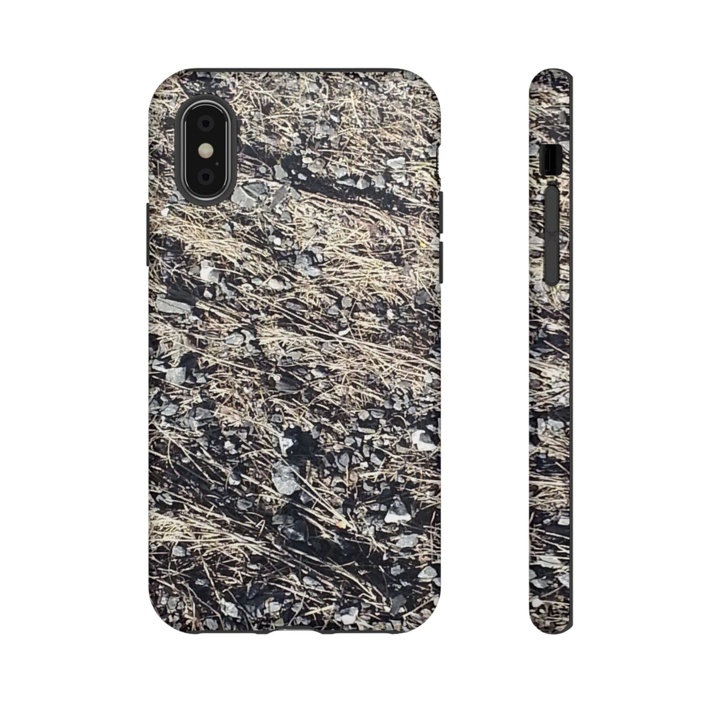 Phone Case -  Nature-Inspired Stone Bed Design for Outdoor Enthusiasts