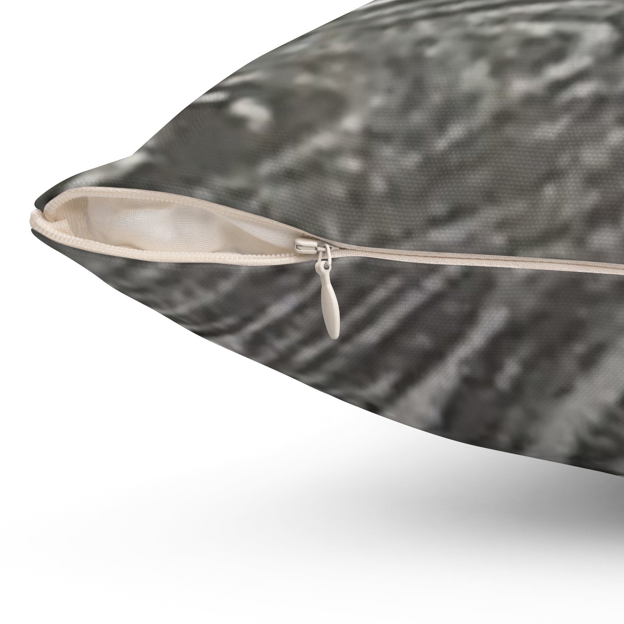 Grounded Comfort | Charcoal Marbled Pillow | The Inspiration Collection