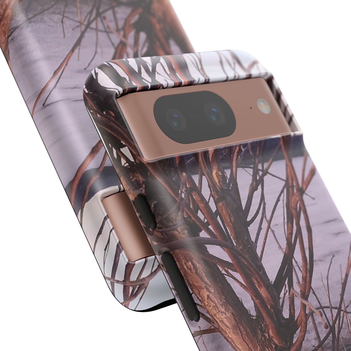 Phone Case - Nature-Inspired Winter Tree Design