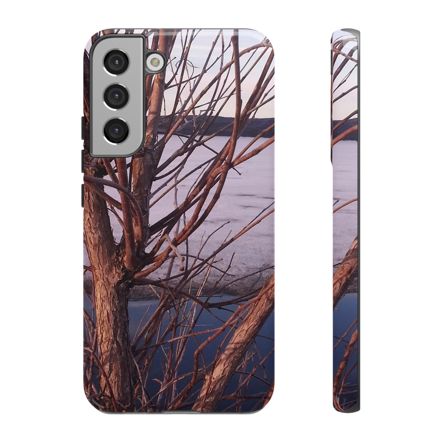 Phone Case - Nature-Inspired Winter Tree Design