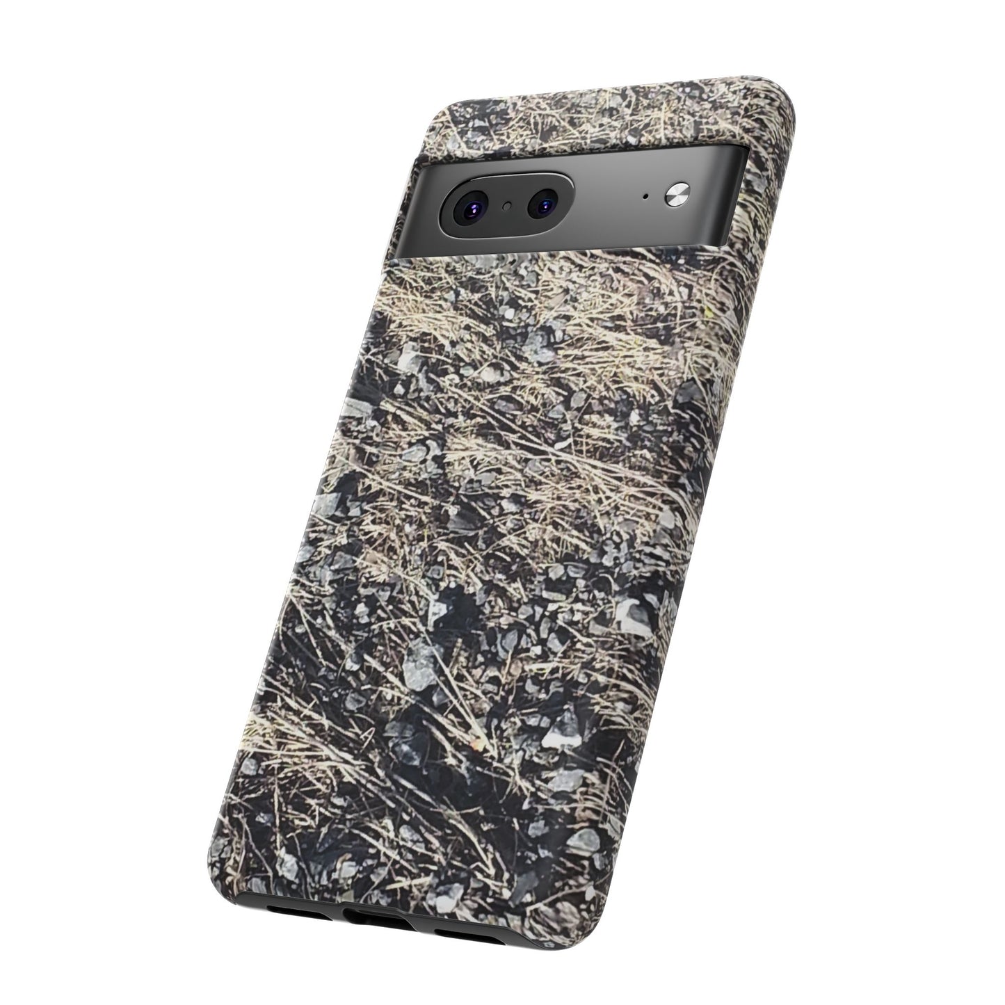 Phone Case -  Nature-Inspired Stone Bed Design for Outdoor Enthusiasts