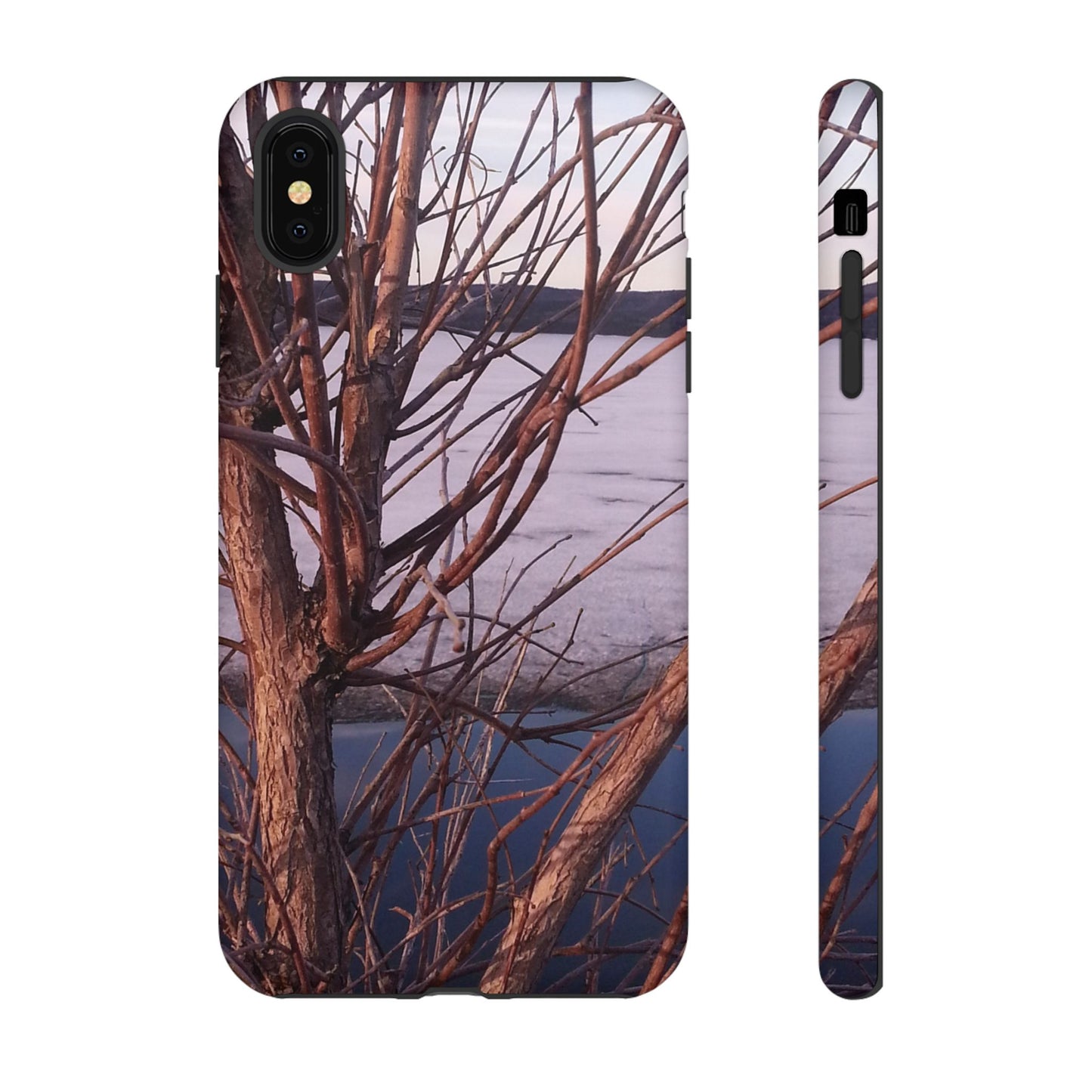 Phone Case - Nature-Inspired Winter Tree Design