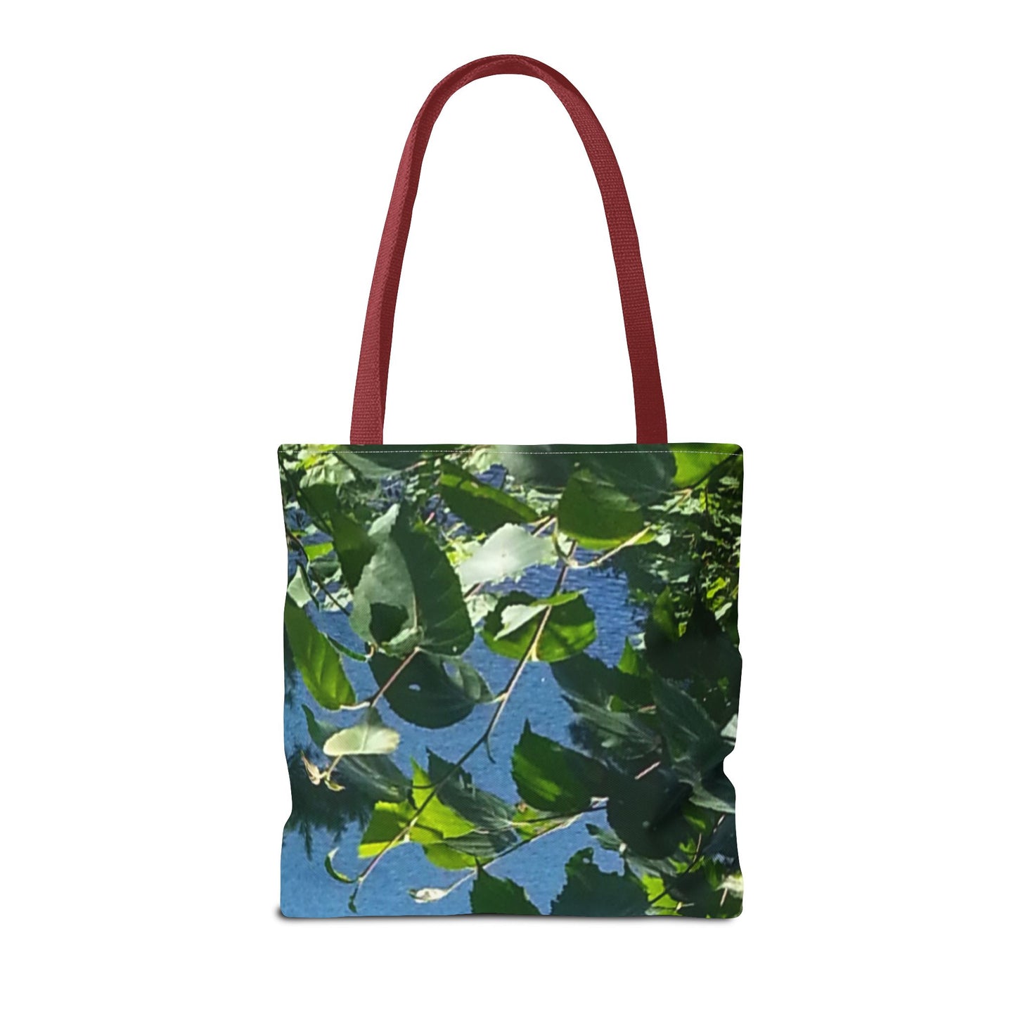 Tote Bag - Nature-inspired Looking Out at the Lake - Ideal for Outdoor Enthusiasts