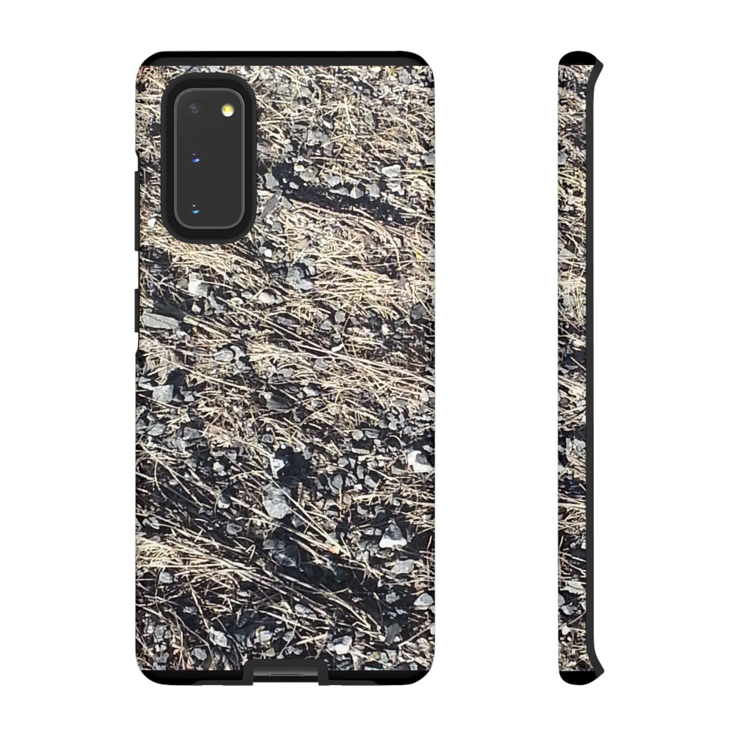 Phone Case -  Nature-Inspired Stone Bed Design for Outdoor Enthusiasts