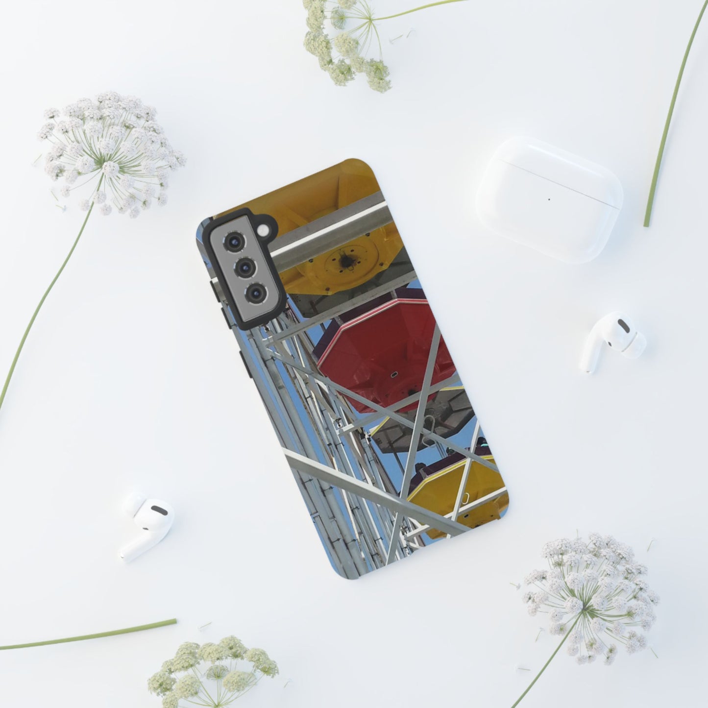 Phone Case Colorful Ferris Wheel  - Fun & Durable