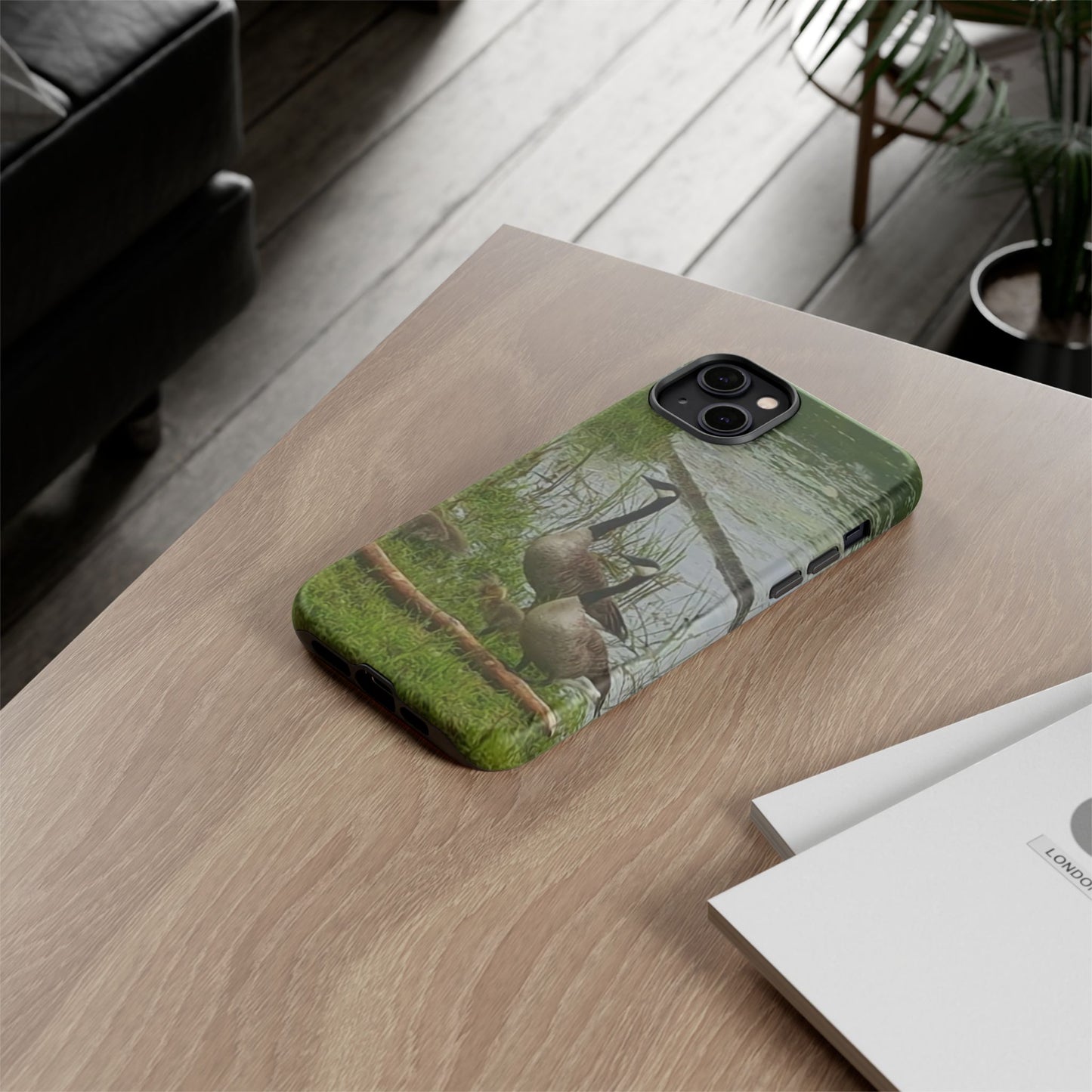 Phone Case - Geese Family Nature-Inspired