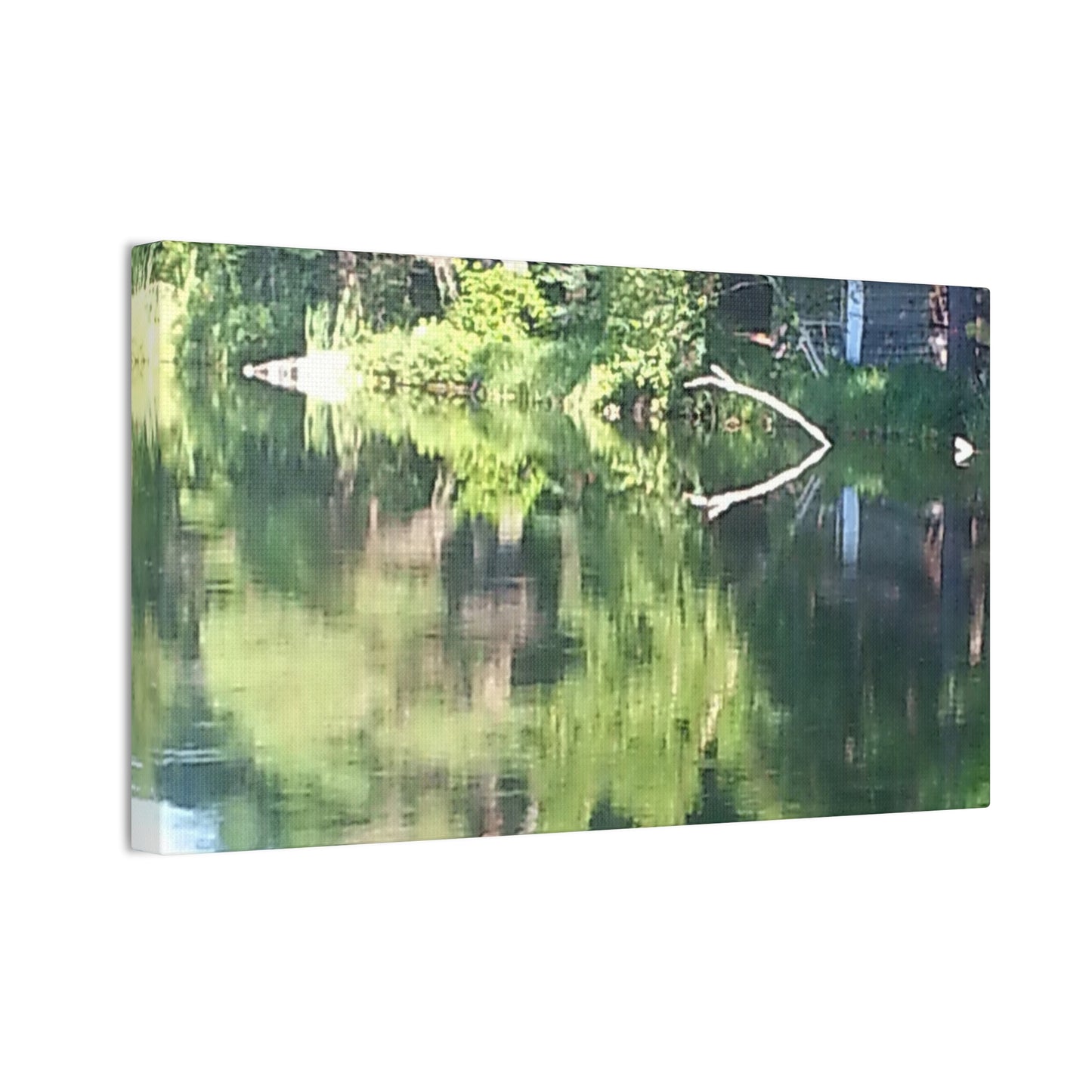 Canvas art - Tranquil Lake Reflection