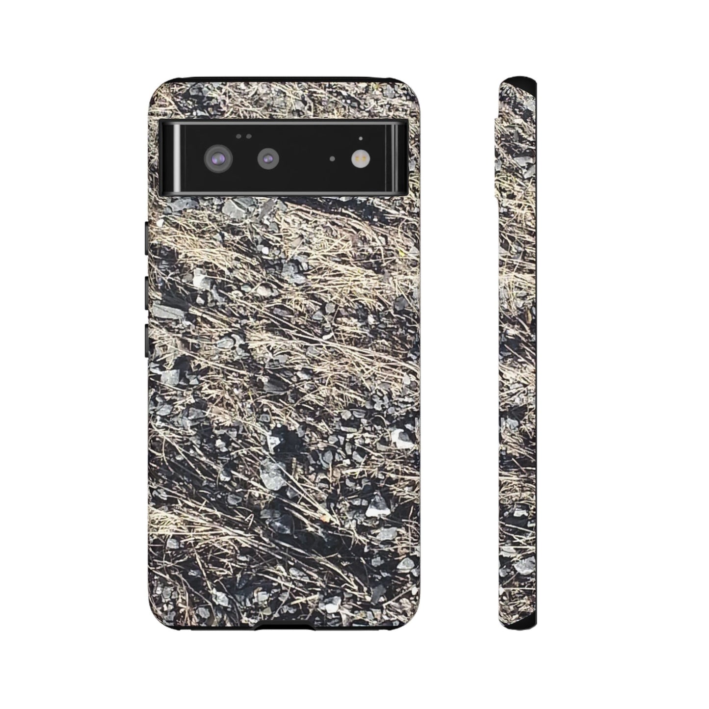 Phone Case -  Nature-Inspired Stone Bed Design for Outdoor Enthusiasts