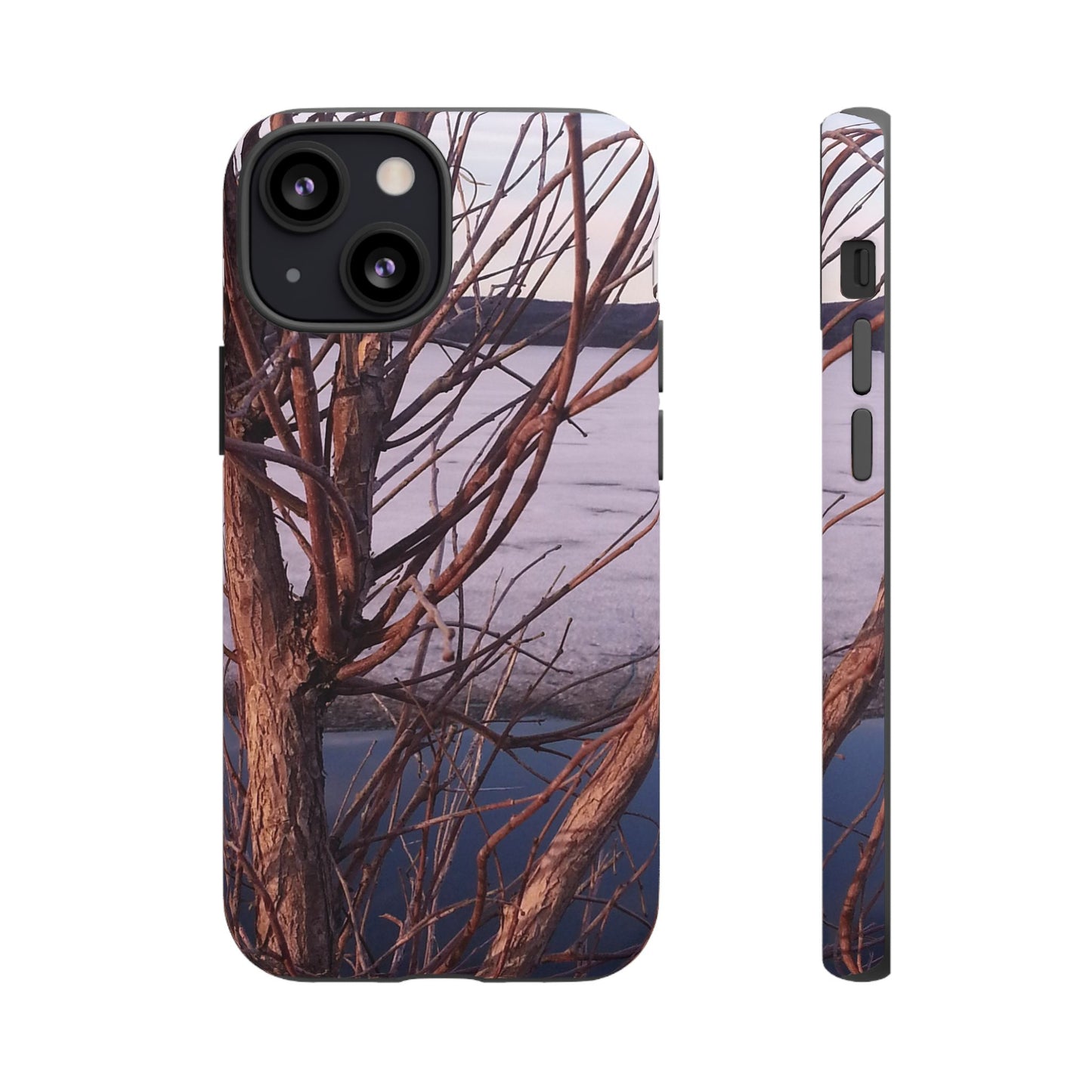 Phone Case - Nature-Inspired Winter Tree Design