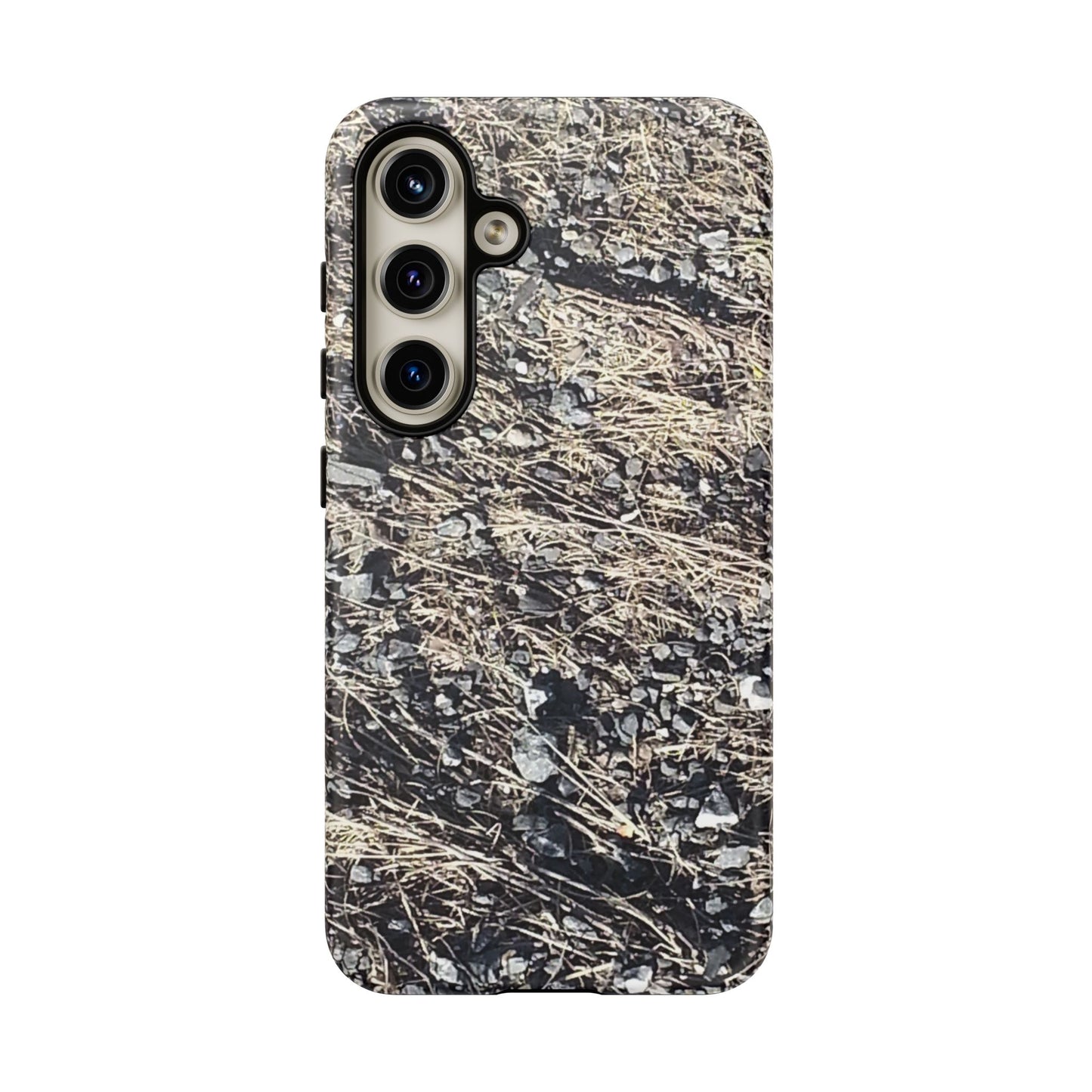 Phone Case -  Nature-Inspired Stone Bed Design for Outdoor Enthusiasts