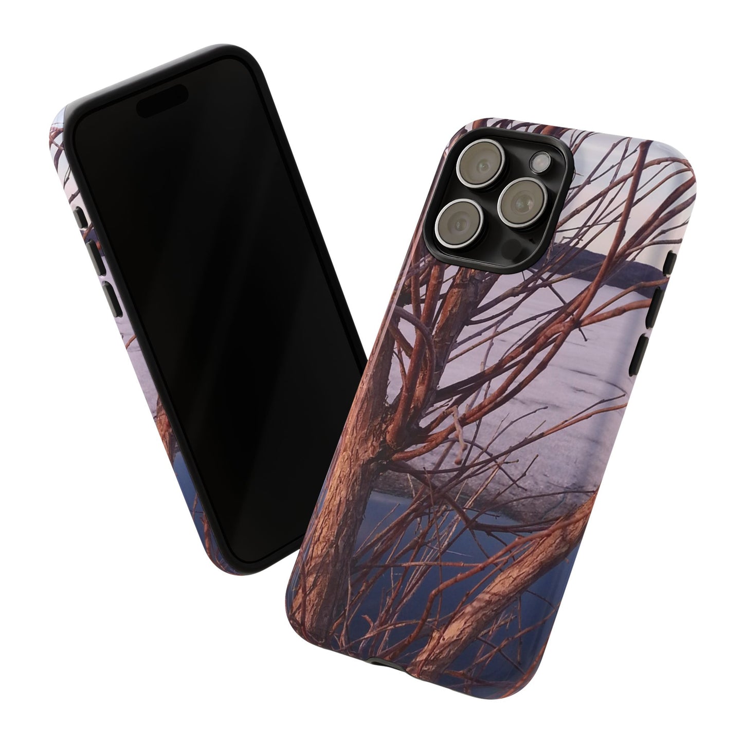 Phone Case - Nature-Inspired Winter Tree Design