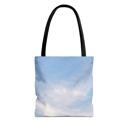 Tote Bag -Cloudy Sky - Perfect for Everyday Use and Relaxing Outings