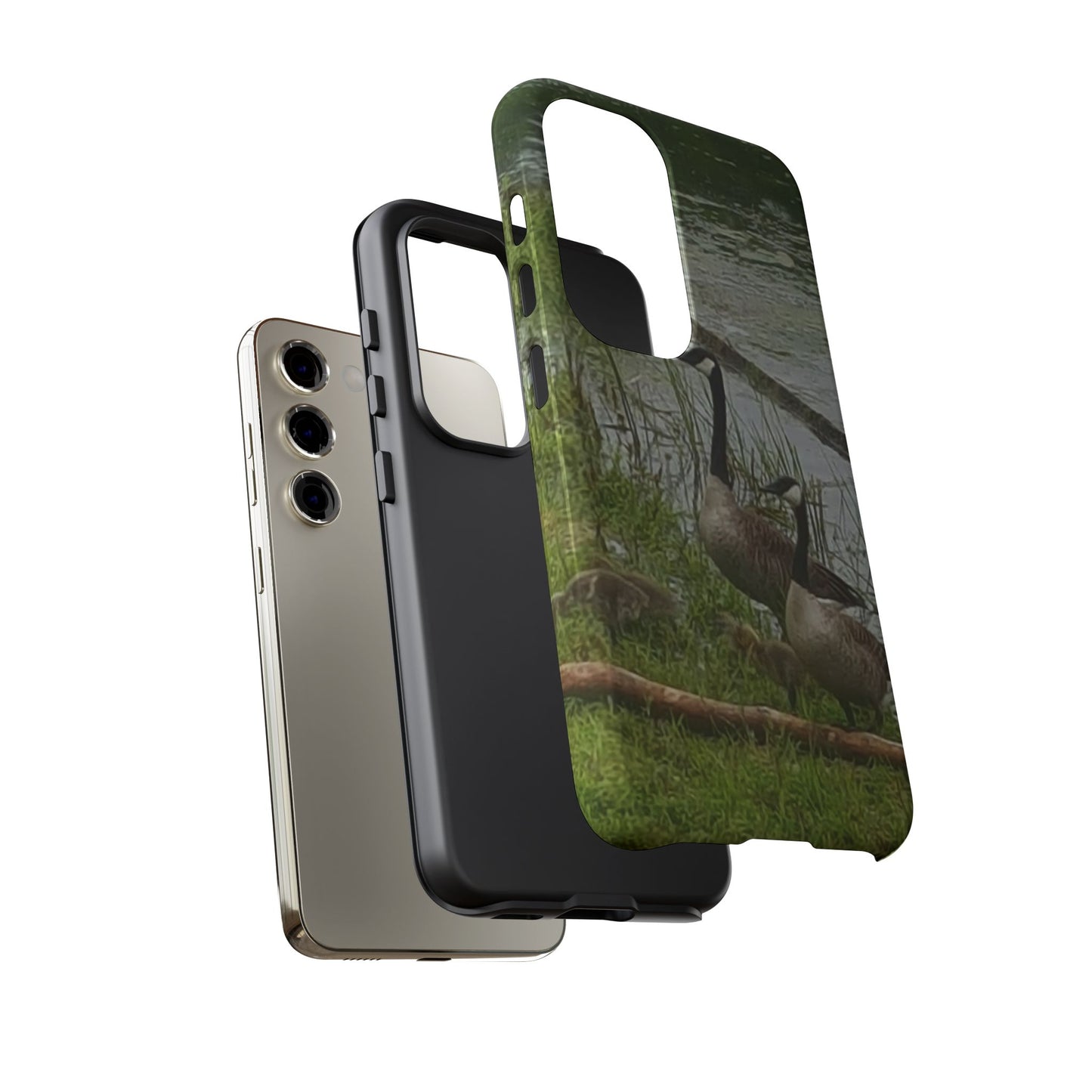 Phone Case - Geese Family Nature-Inspired