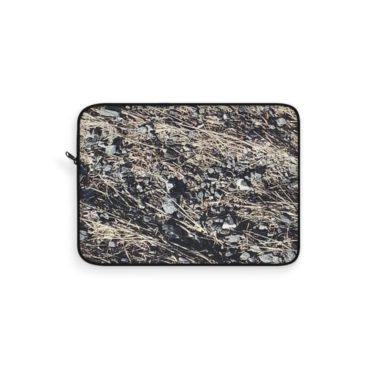 Laptop Sleeve - Natural Stone Bed Photo - Perfect Gift for Nature Lovers