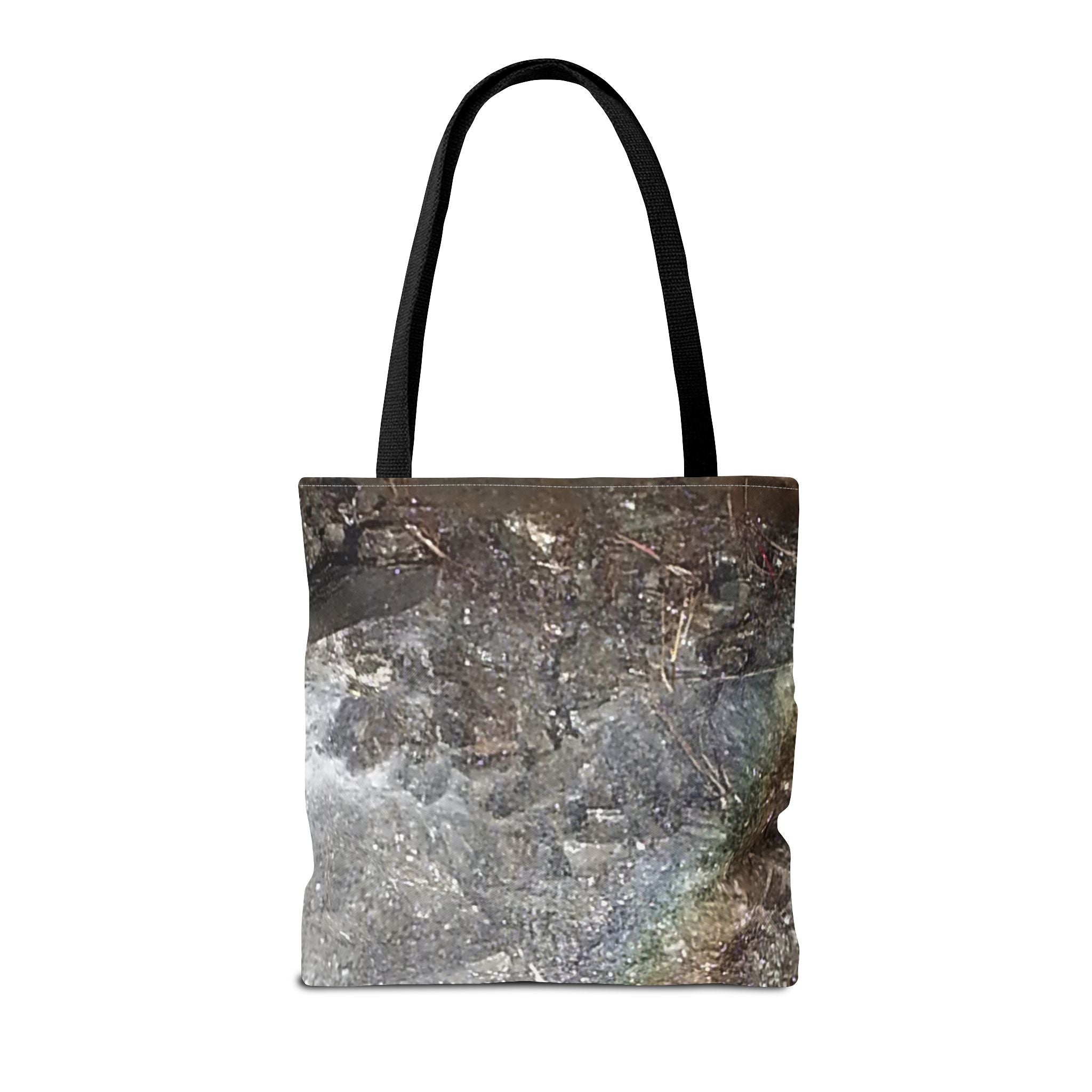 Earthy Echo | Iridescent Stone Tote Bag | The Rooted Collection