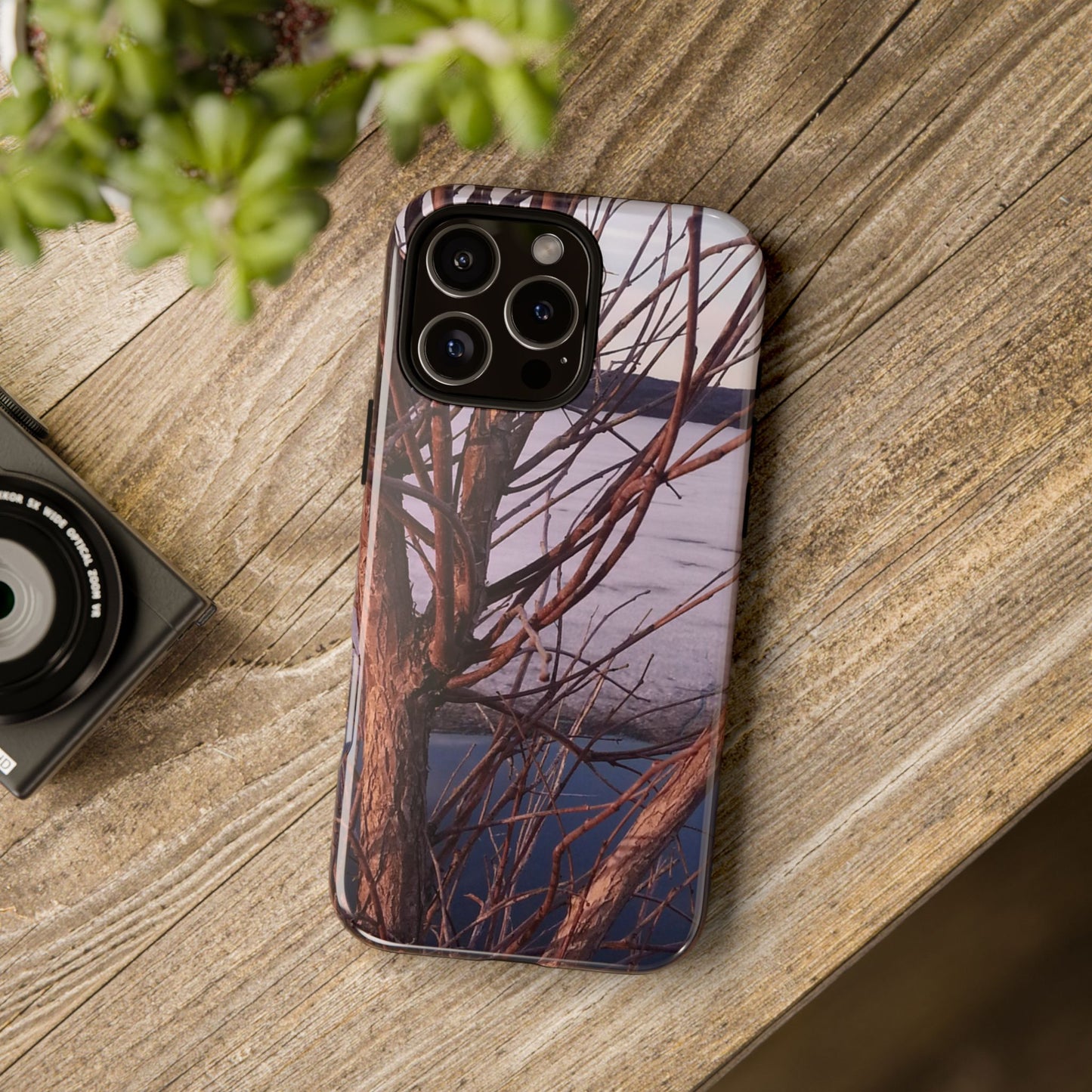 Phone Case - Nature-Inspired Winter Tree Design