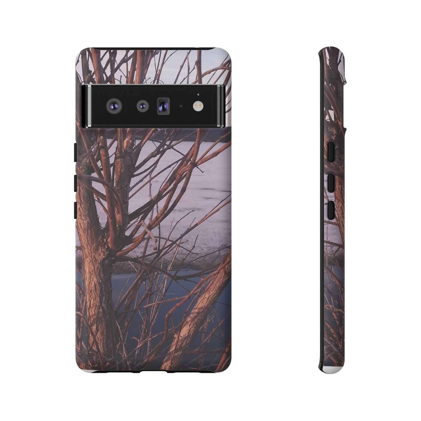 Phone Case - Nature-Inspired Winter Tree Design