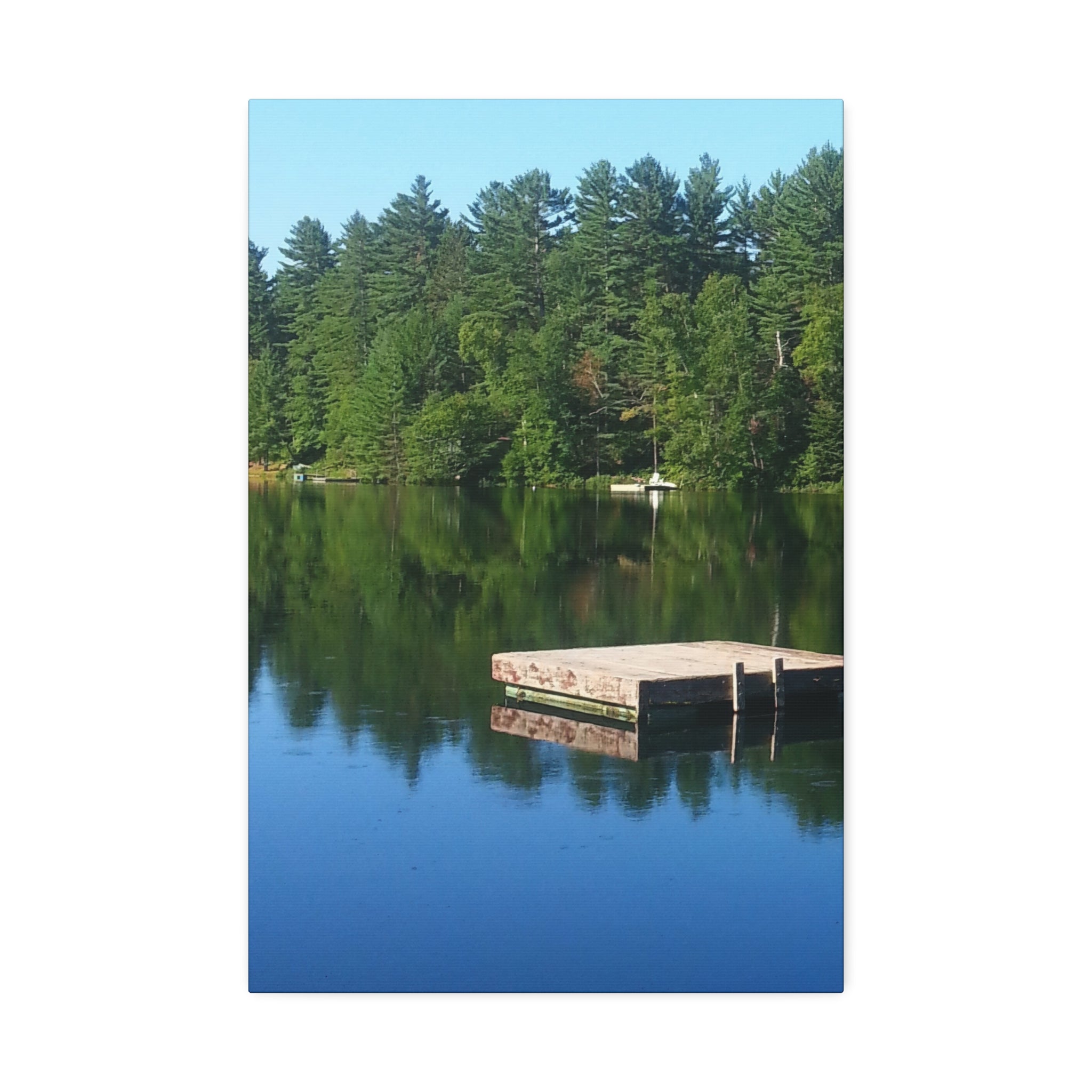 Quiet Moorings | Stillwater Vista Landscape Wall Art| The Nurture Collection